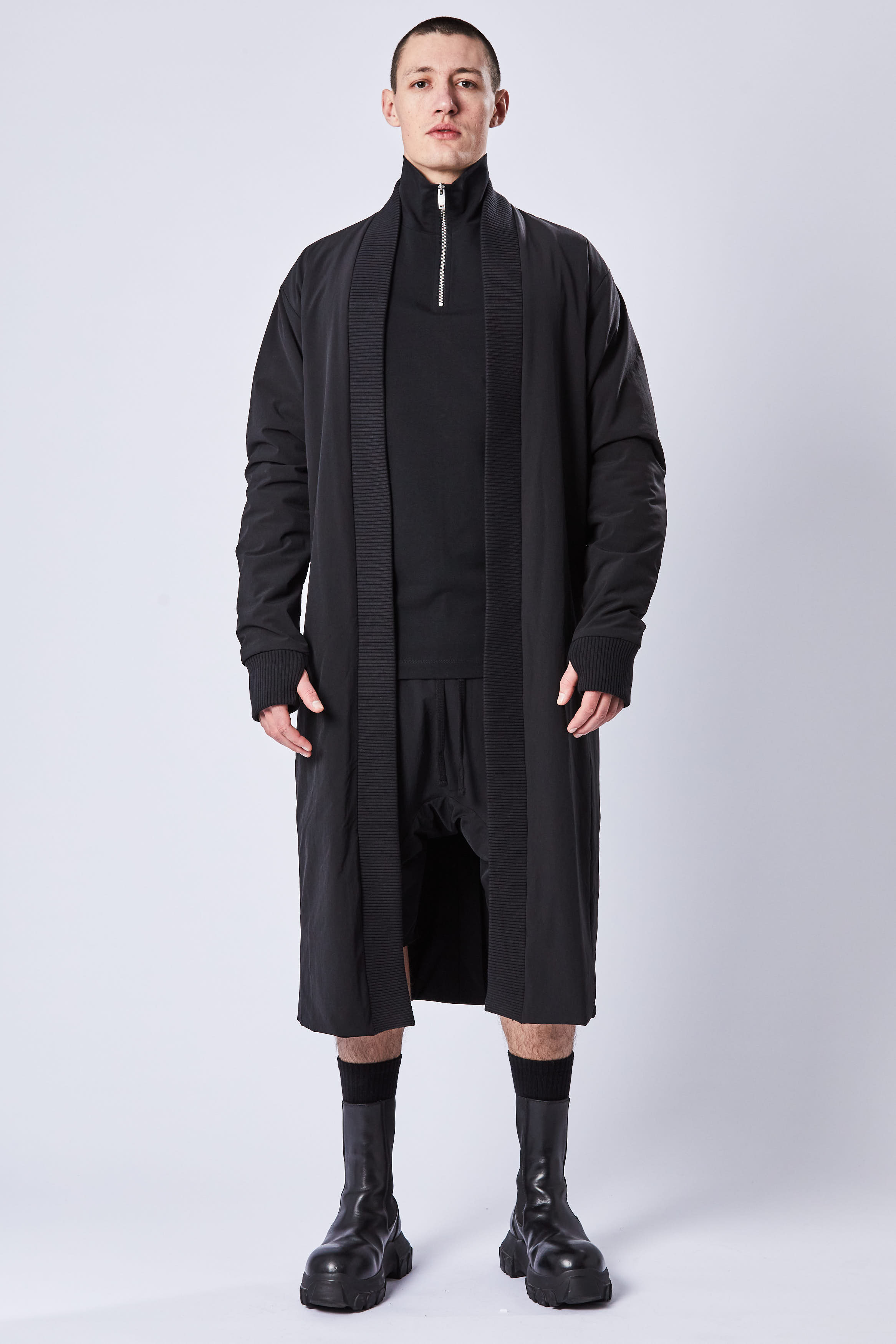 THOM KROM Padded Lightweight Long Coat