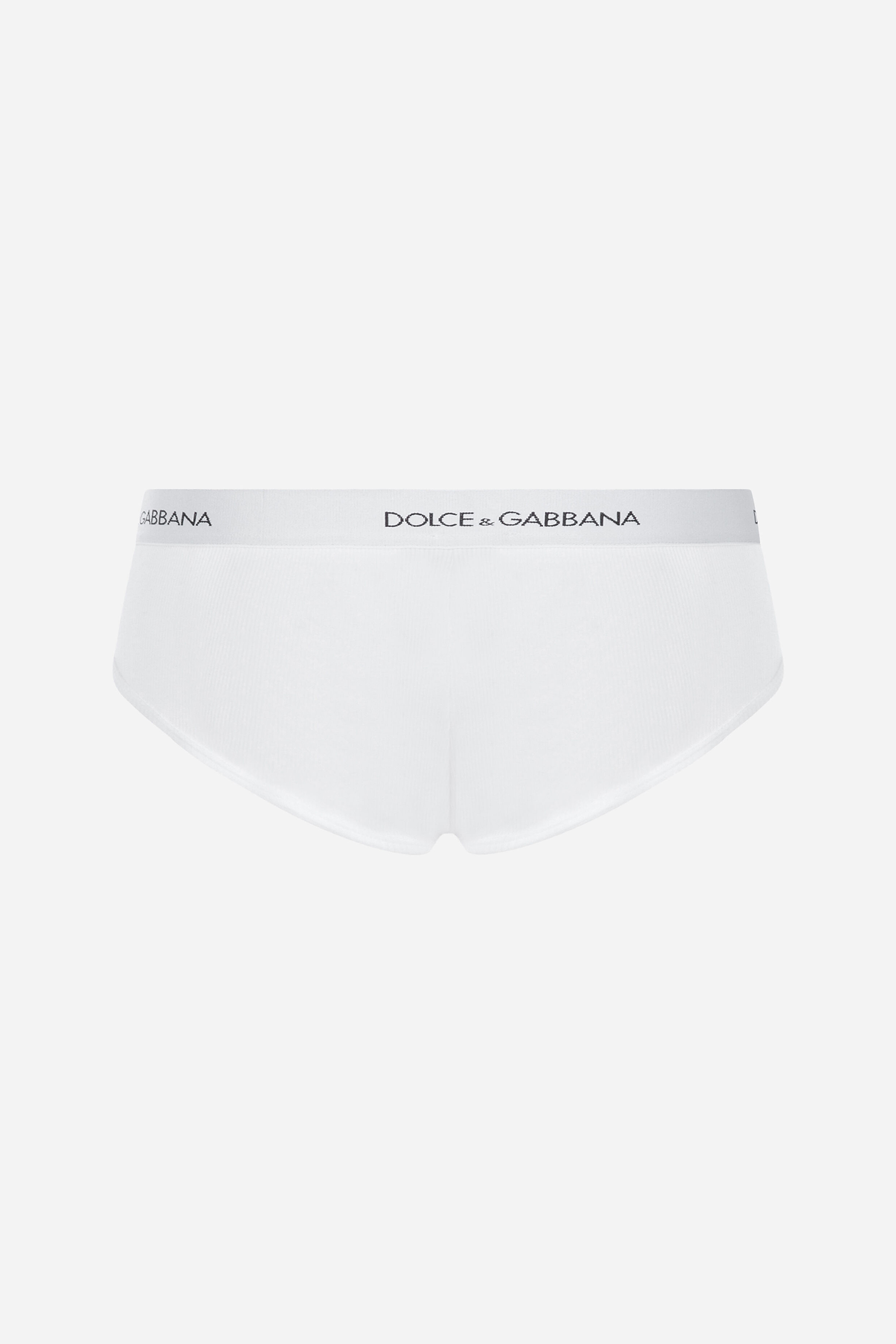 DOLCE & GABBANA Ribbed Cotton Brief Brando 