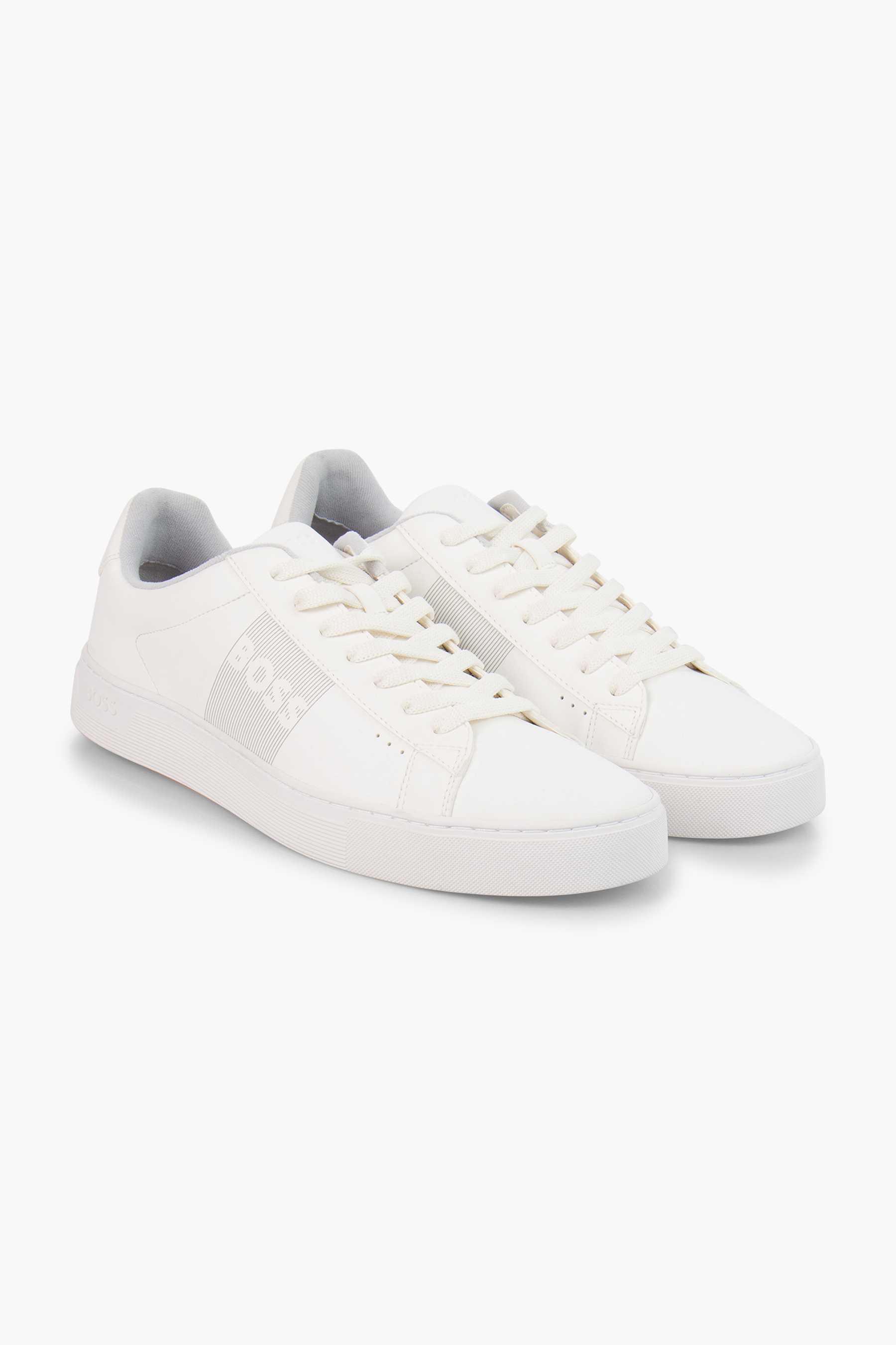 BOSS Faux Leather Sneakers Rhys