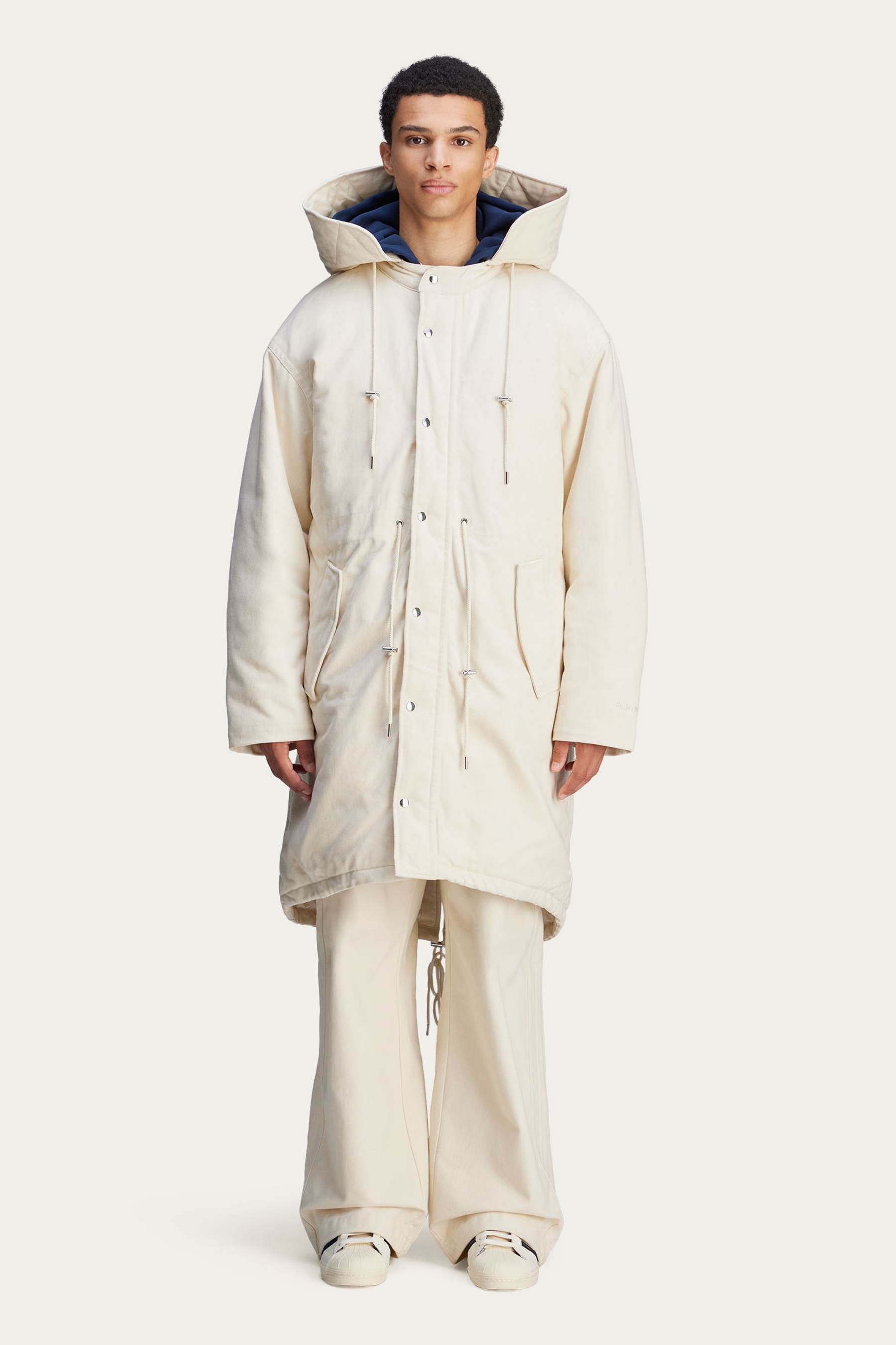 ADIDAS X Wales Bonner 3-in-1 Padded Cotton Coach Coat