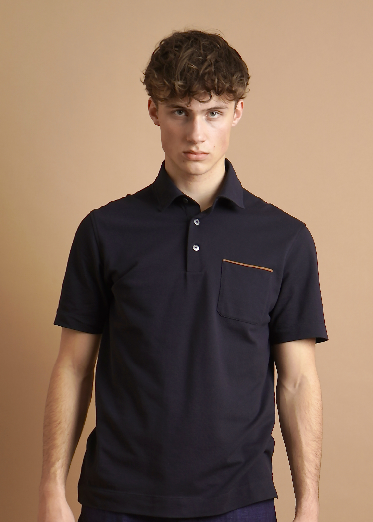 ZEGNA Cotton Piqué Polo Shirt