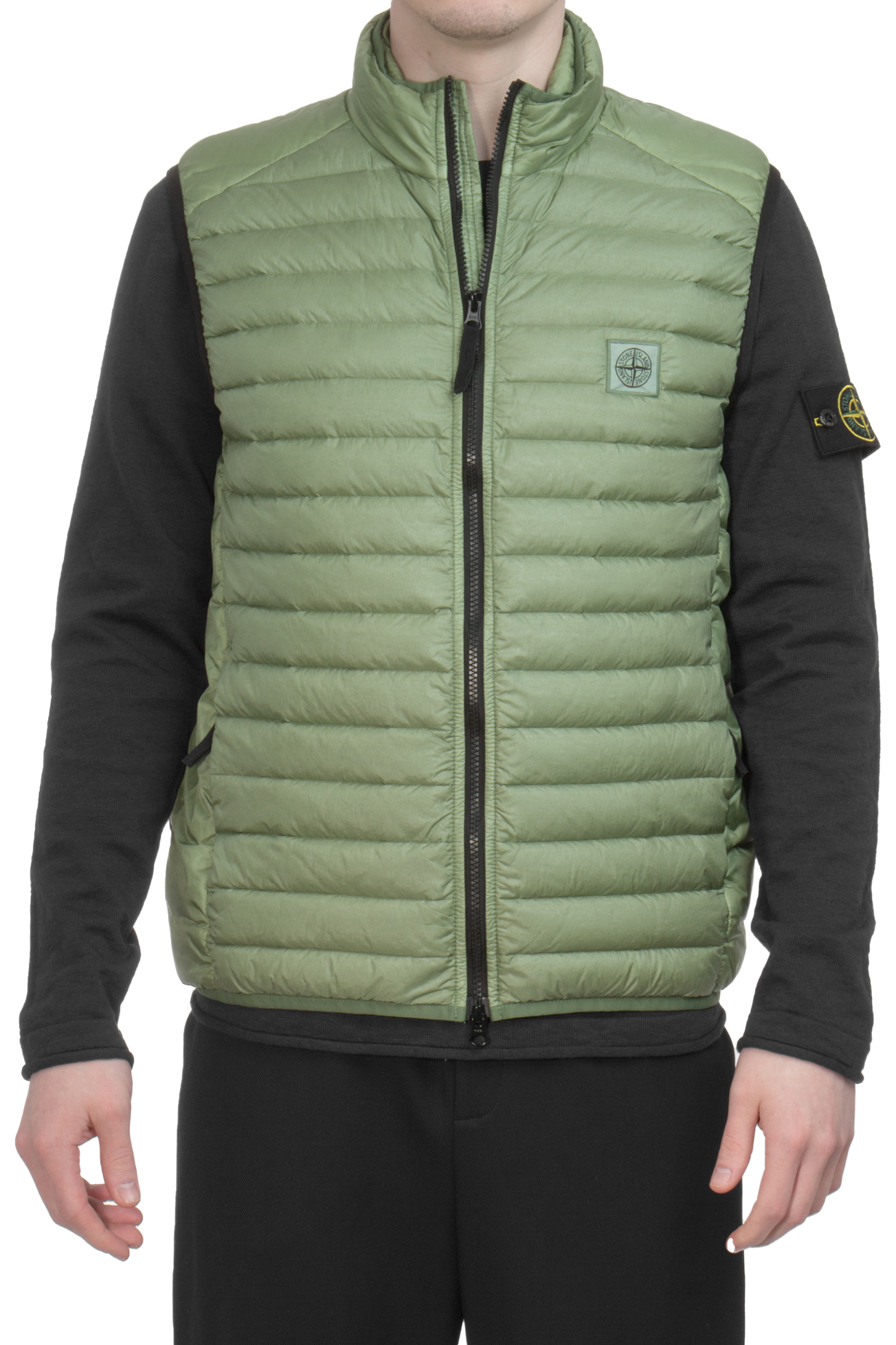 STONE ISLAND Loom Woven CHambers R-Nylon Light Down-TC Vest