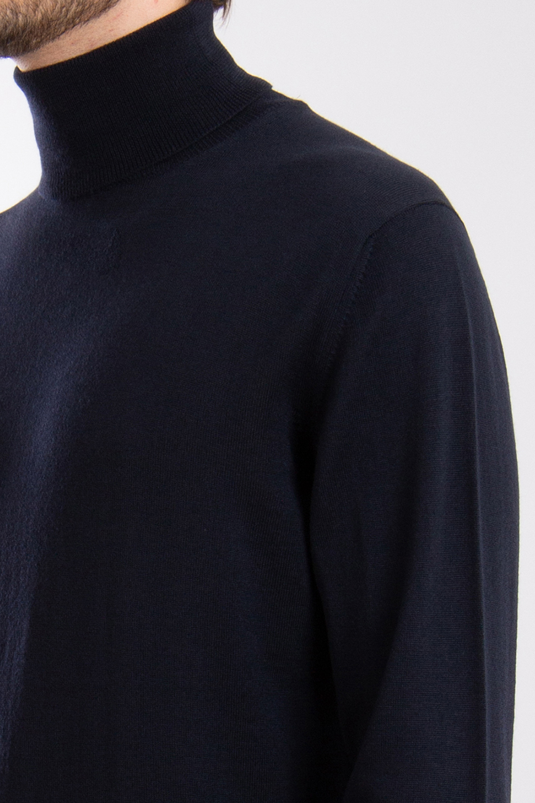 ROBERTO COLLINA Lightweight Extrafine Wool Turtleneck Sweater