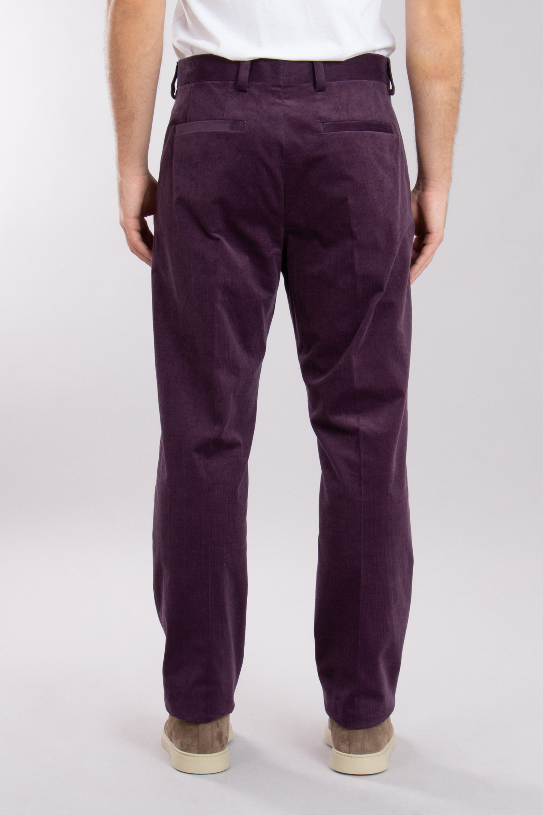 HUGO Modern Fit Cotton Stretch Corduroy Pants Teagan