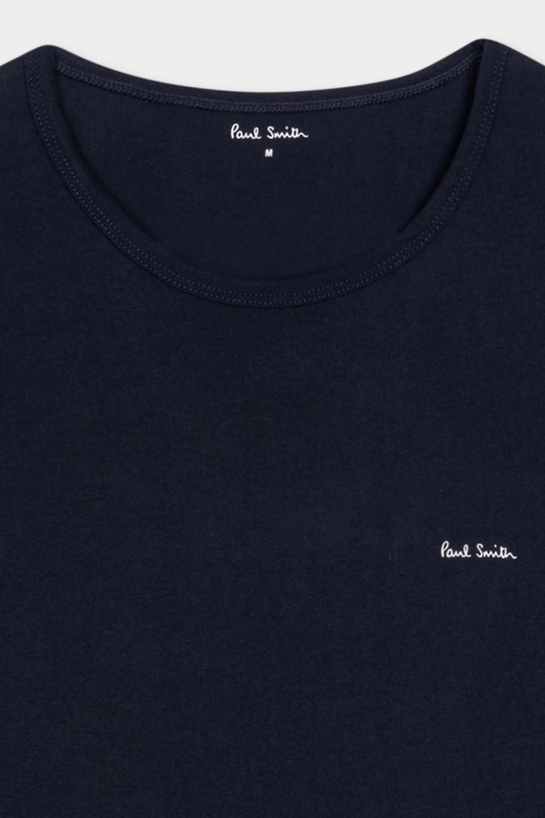 PAUL SMITH 3-Pack Organic Cotton Logo Lounge T-Shirts