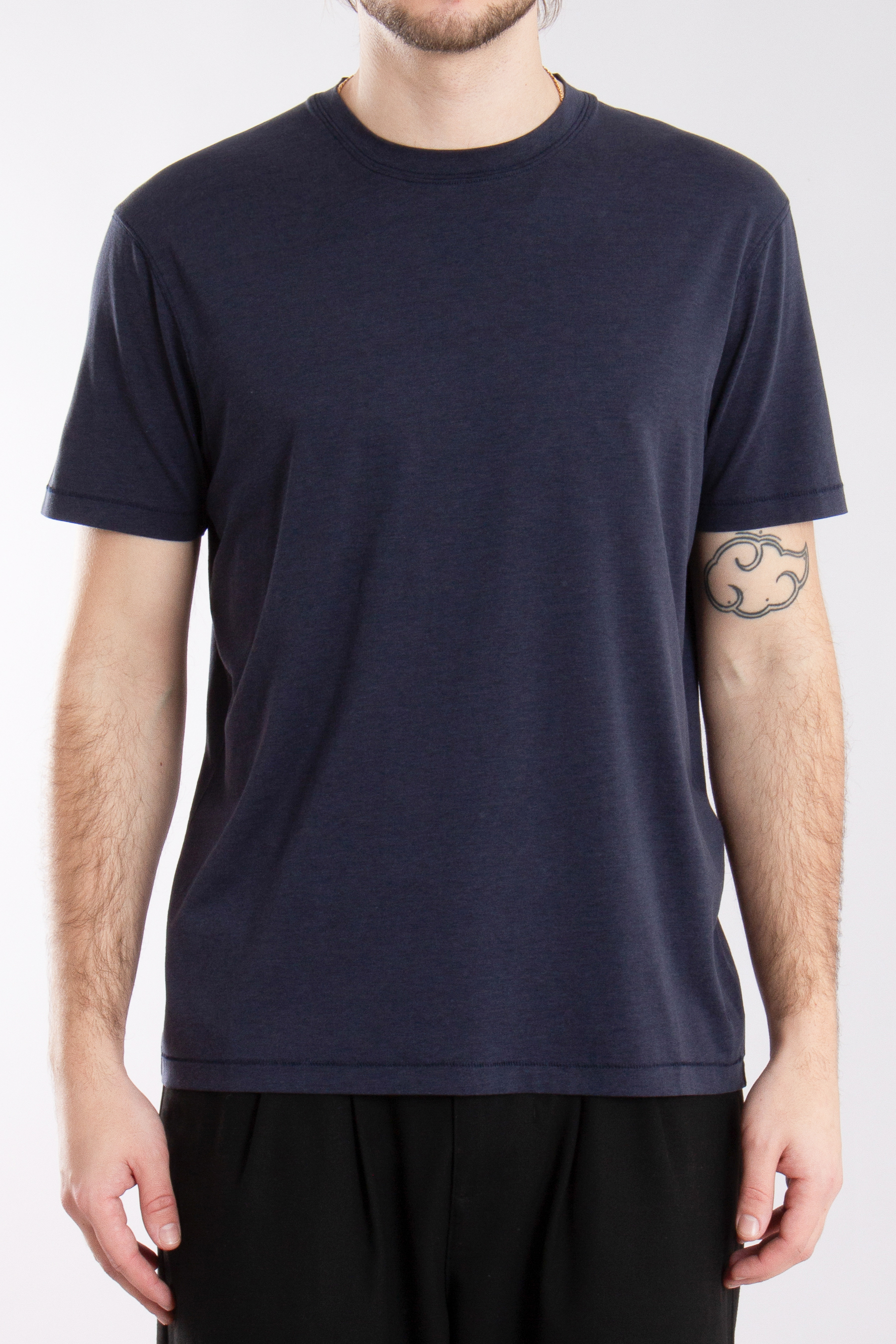 TOM FORD Regular Fit Lyocell-Cotton Blend T-Shirt