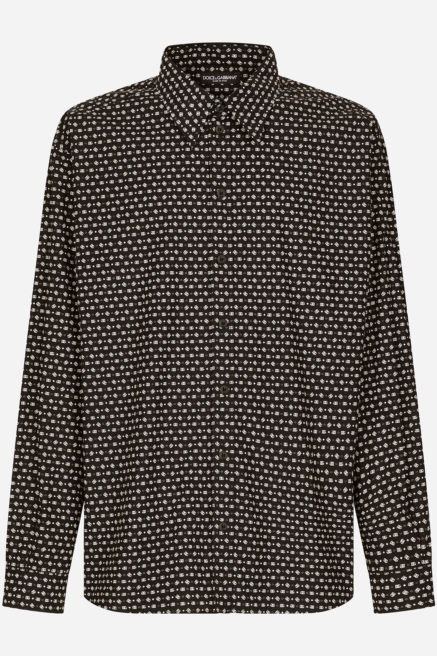 DOLCE & GABBANA Patterned Poplin Shirt