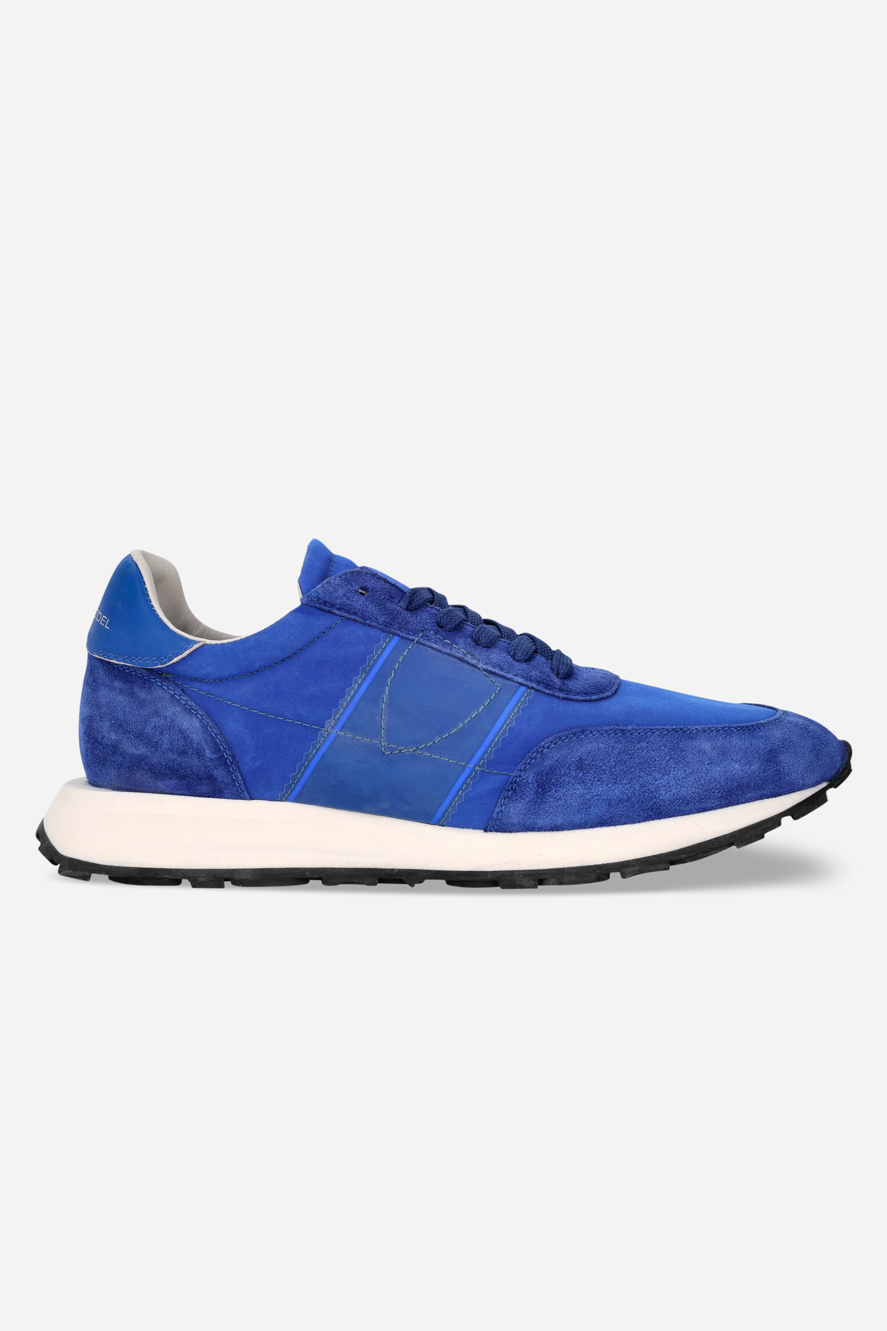 PHILIPPE MODEL Technical Fabric & Suede Running Sneakers Tour Low