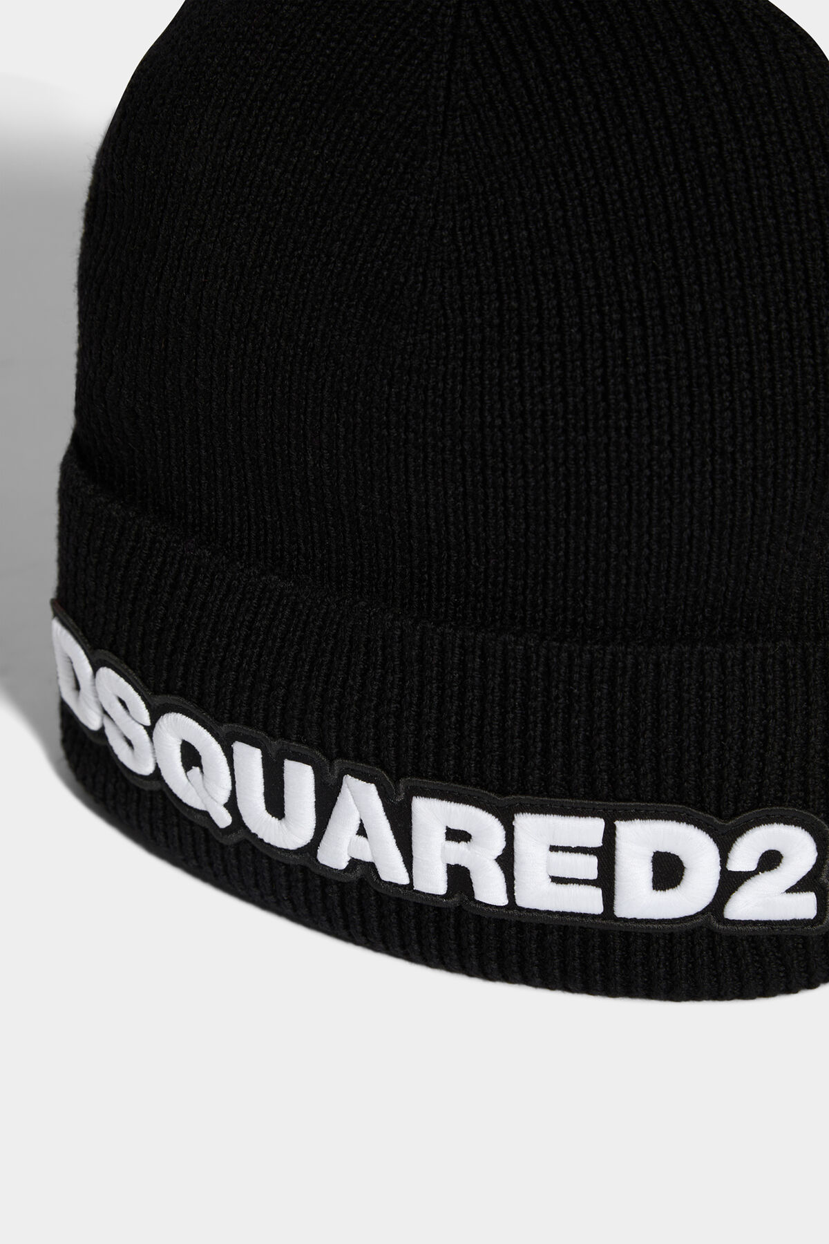 DSQUARED2 Logo Wool Knit Beanie