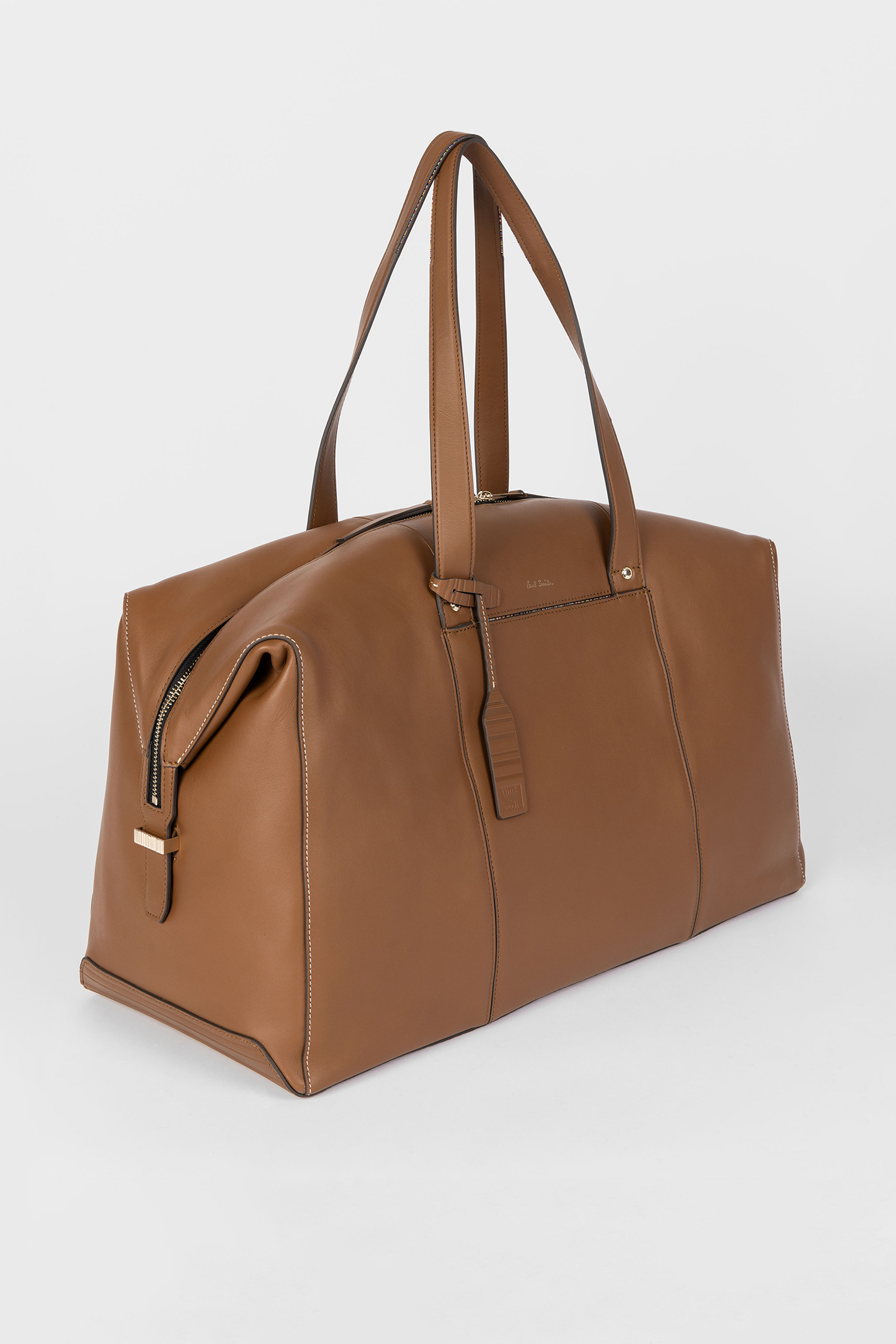 PAUL SMITH Calf Leather Holdall Bag