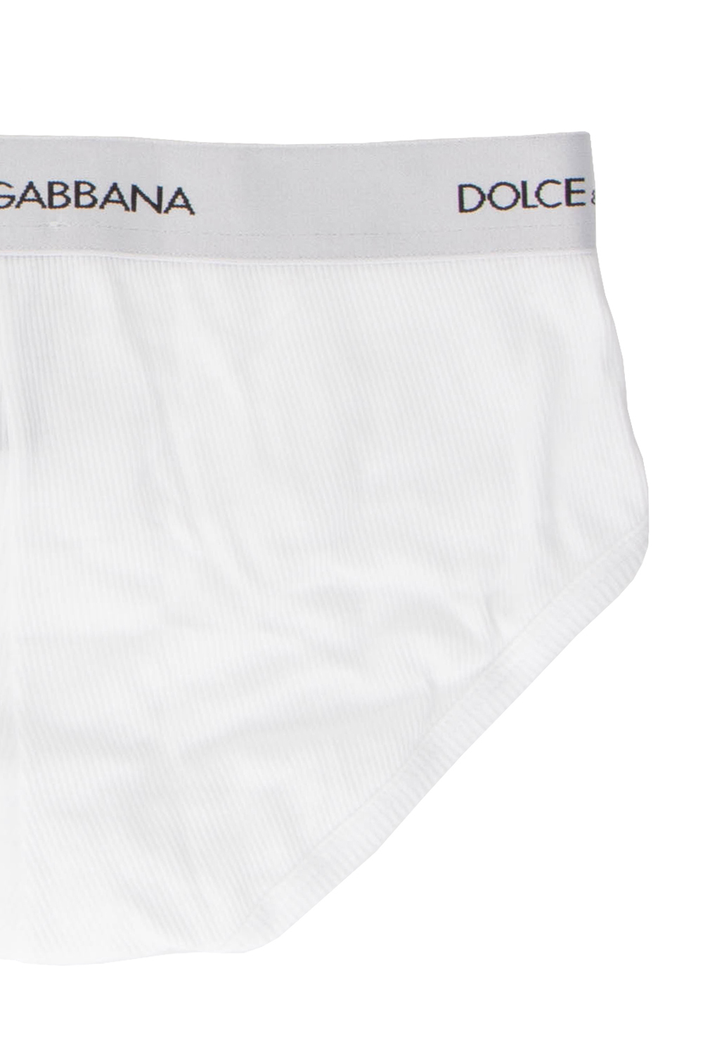 DOLCE & GABBANA Ribbed Cotton Brief Brando 