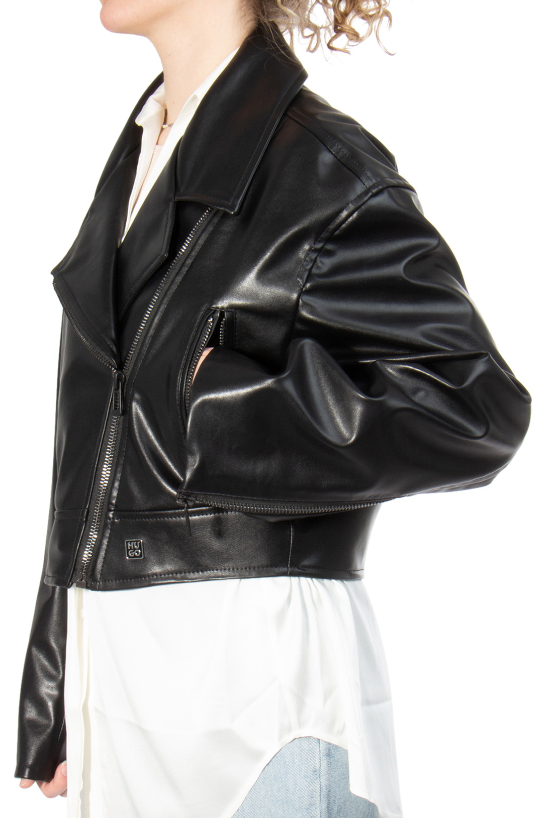 HUGO Faux Leather Jacket