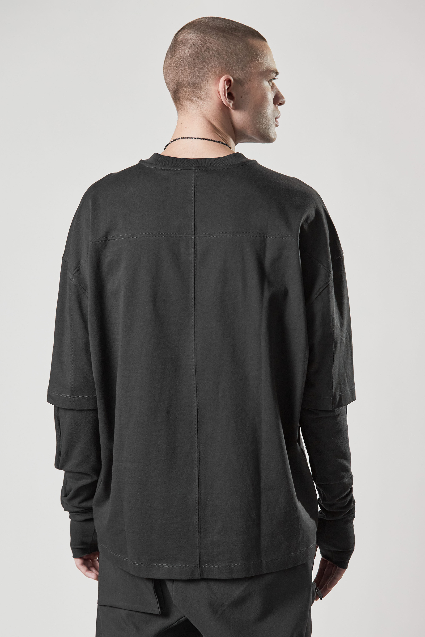 THOM KROM 2-in-1 Matmix Long Sleeve T-Shirt