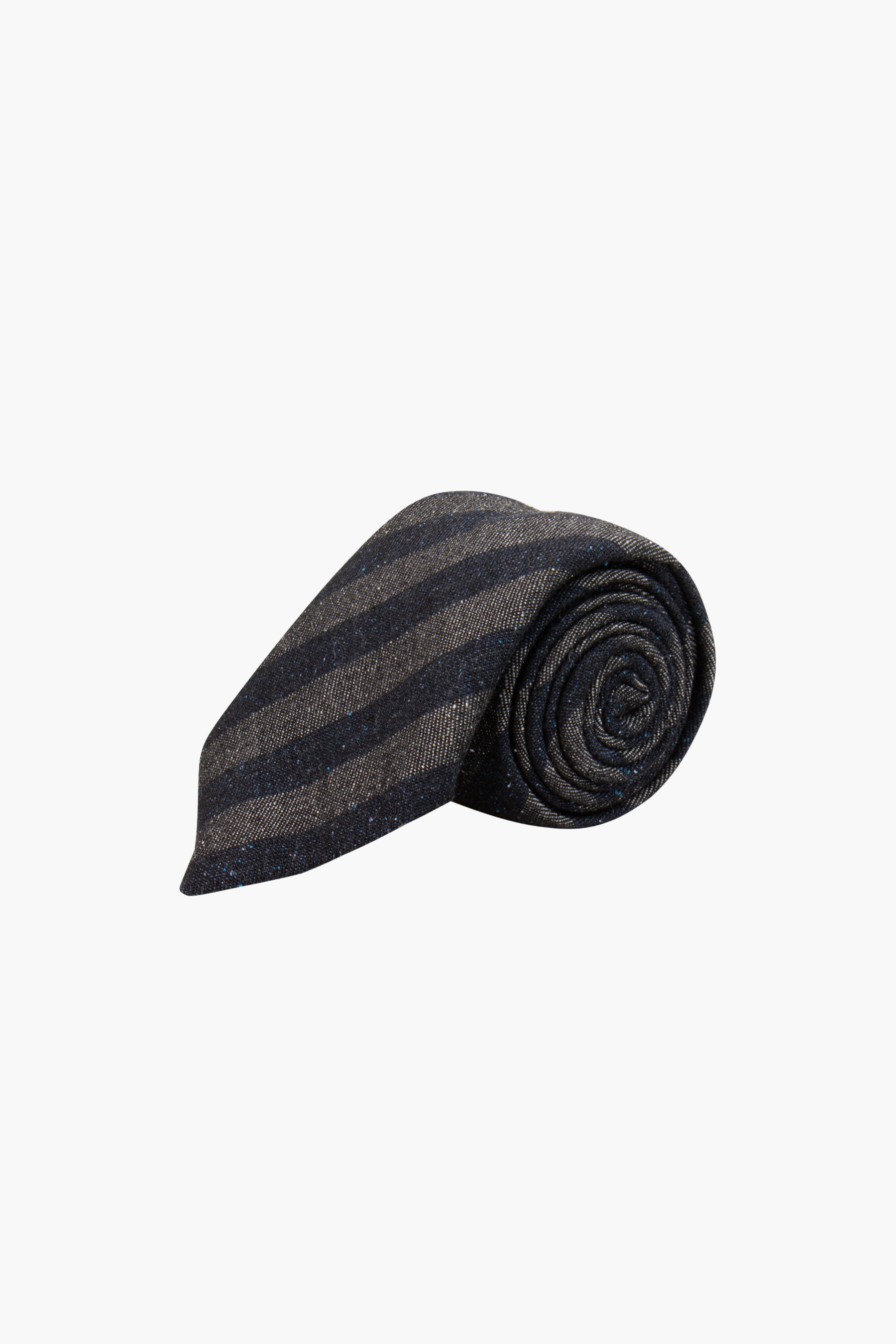 PAUL SMITH Striped Wool-Silk Blend Tie