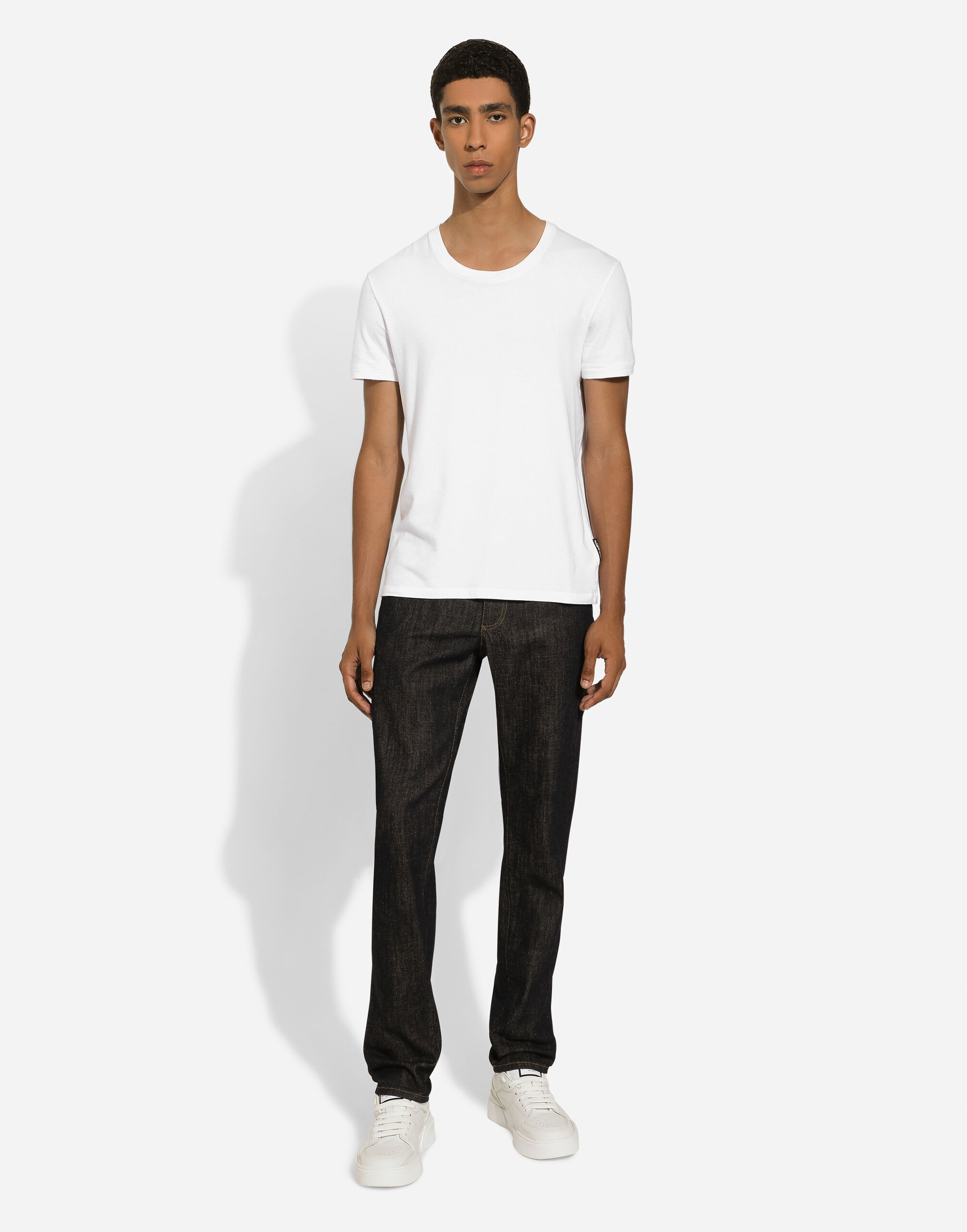 DOLCE & GABBANA Slim Fit Cotton Jeans