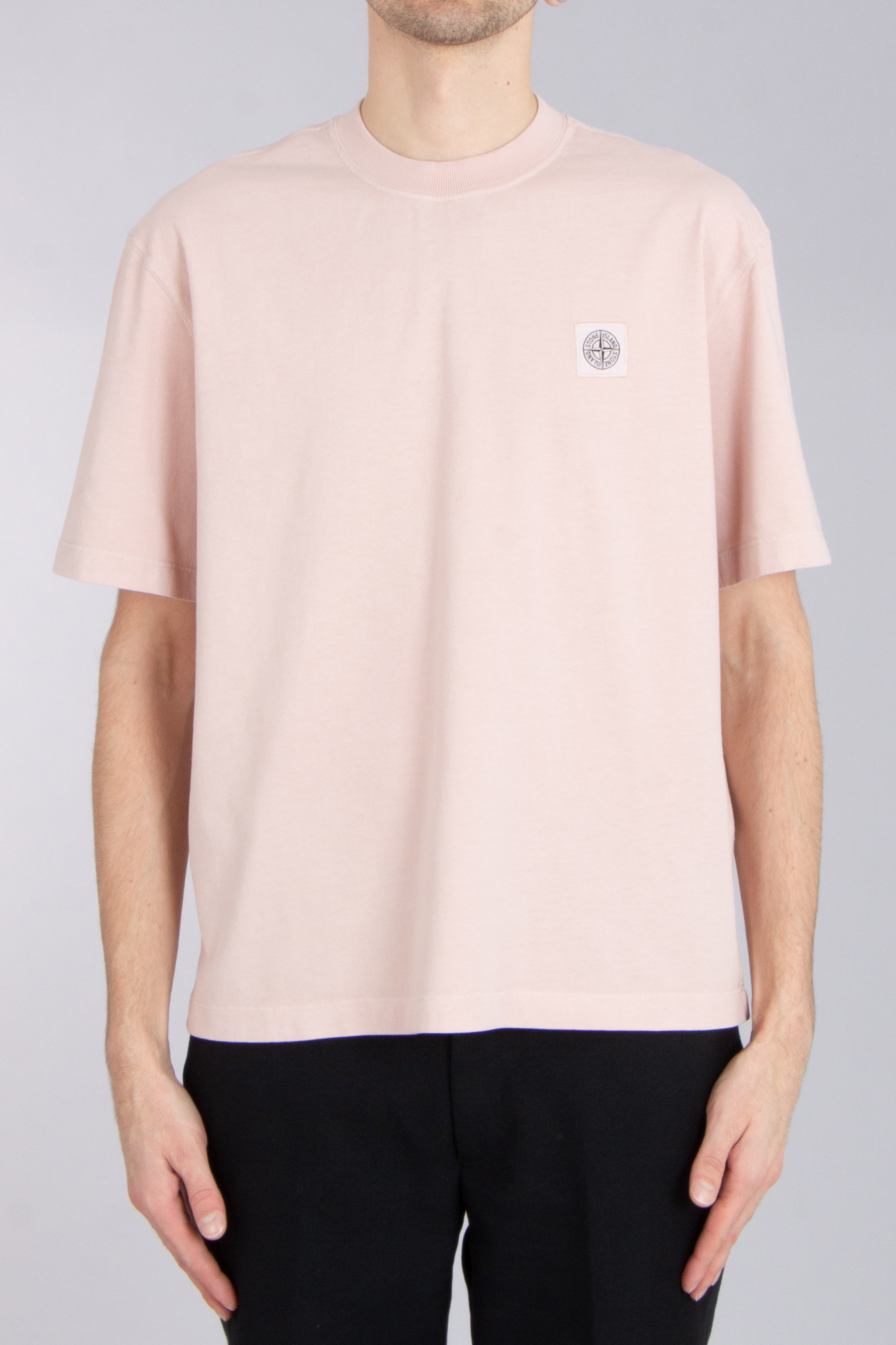 STONE ISLAND Combed Organic Cotton Jersey T-Shirt