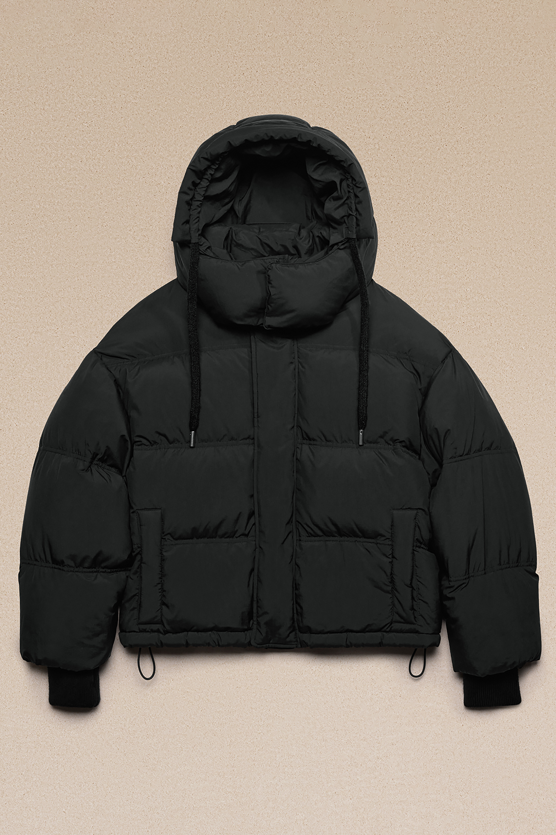 AMI PARIS Nylon Canvas Down Jacket