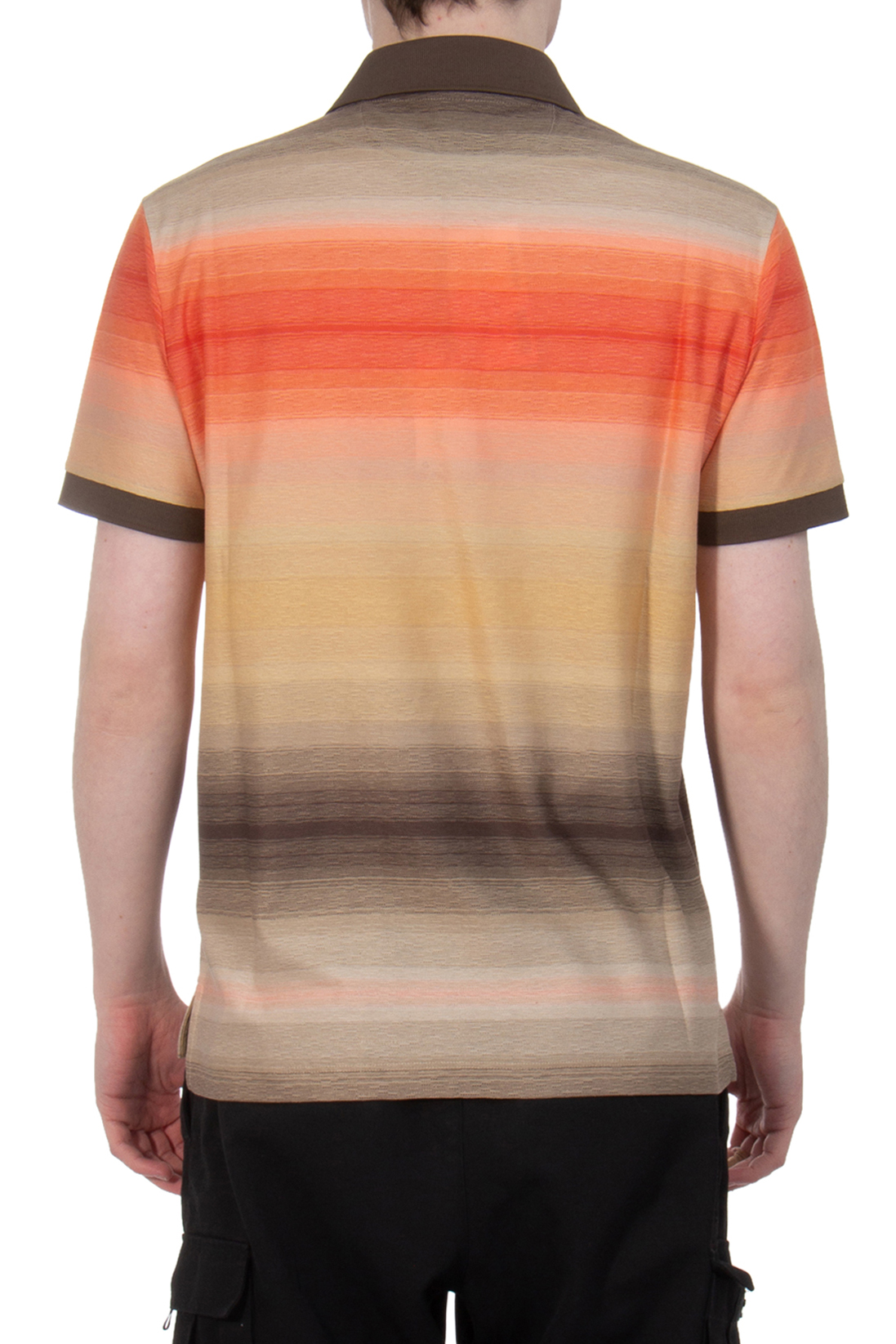 PAUL SMITH Striped Cotton Polo Shirt