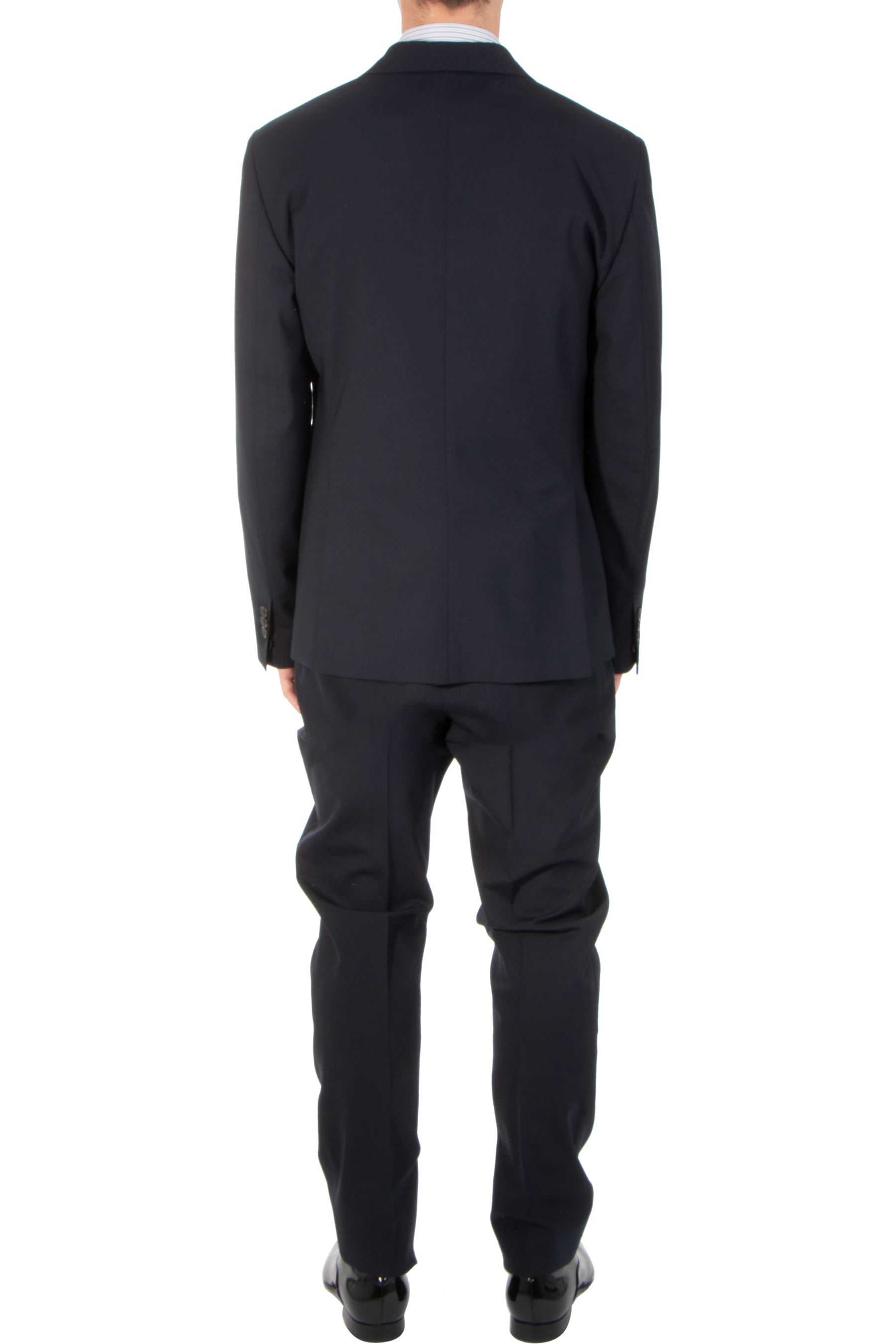 DSQUARED2 Virgin Wool Stretch Suit Paris