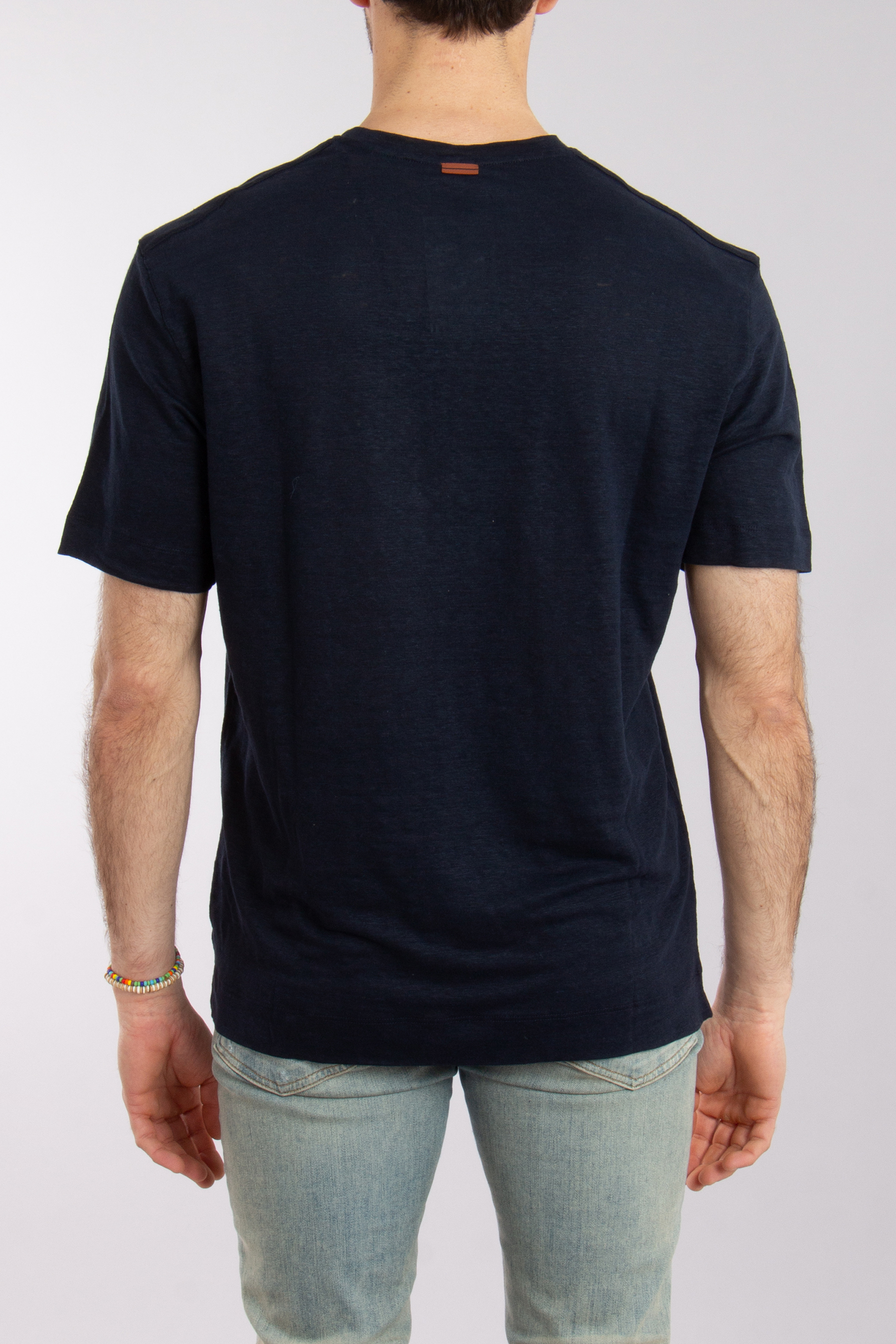 ZEGNA Linen T-Shirt