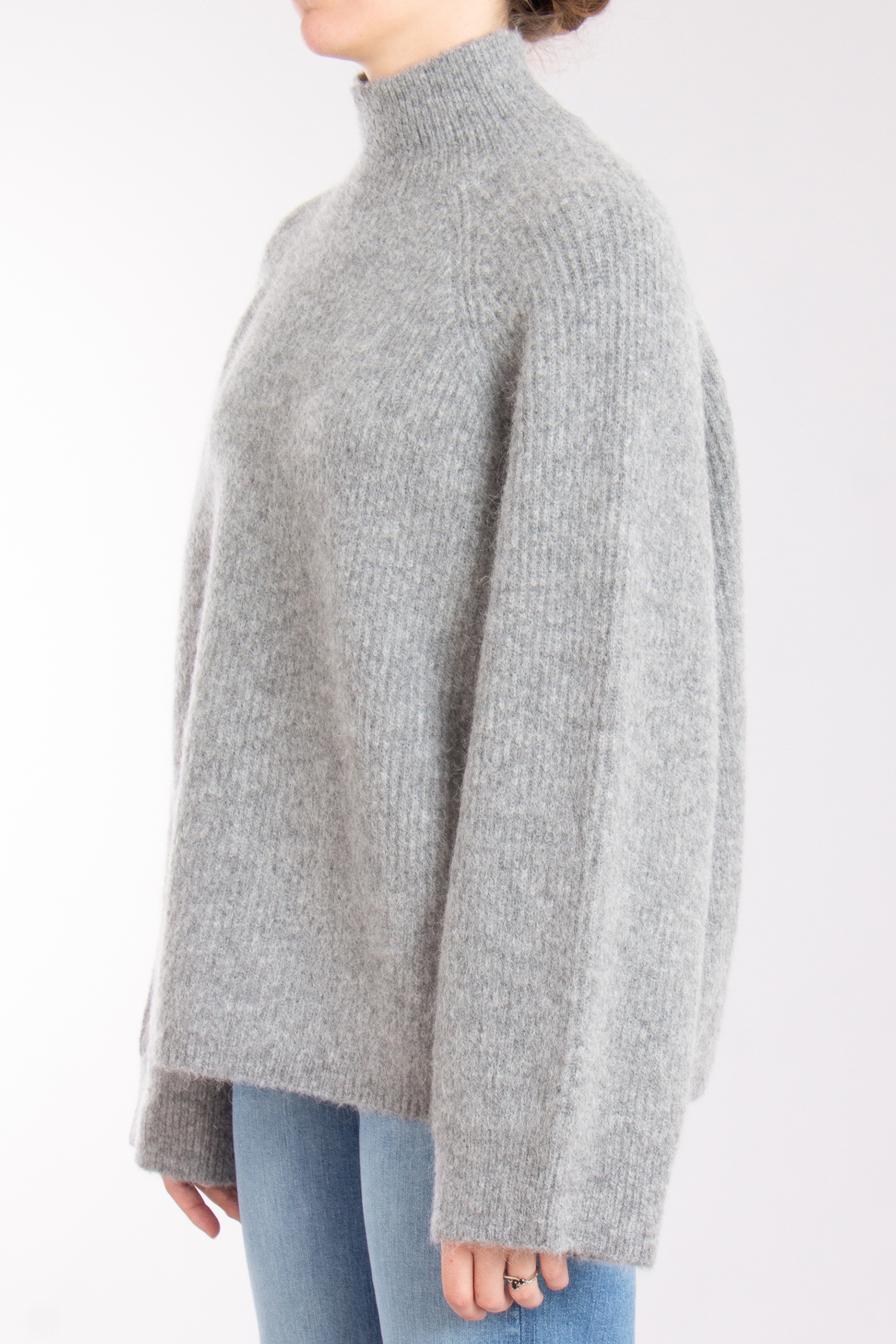 IHEART Oversized Alpaca-Wool-Blend Sweater Ilaydana 