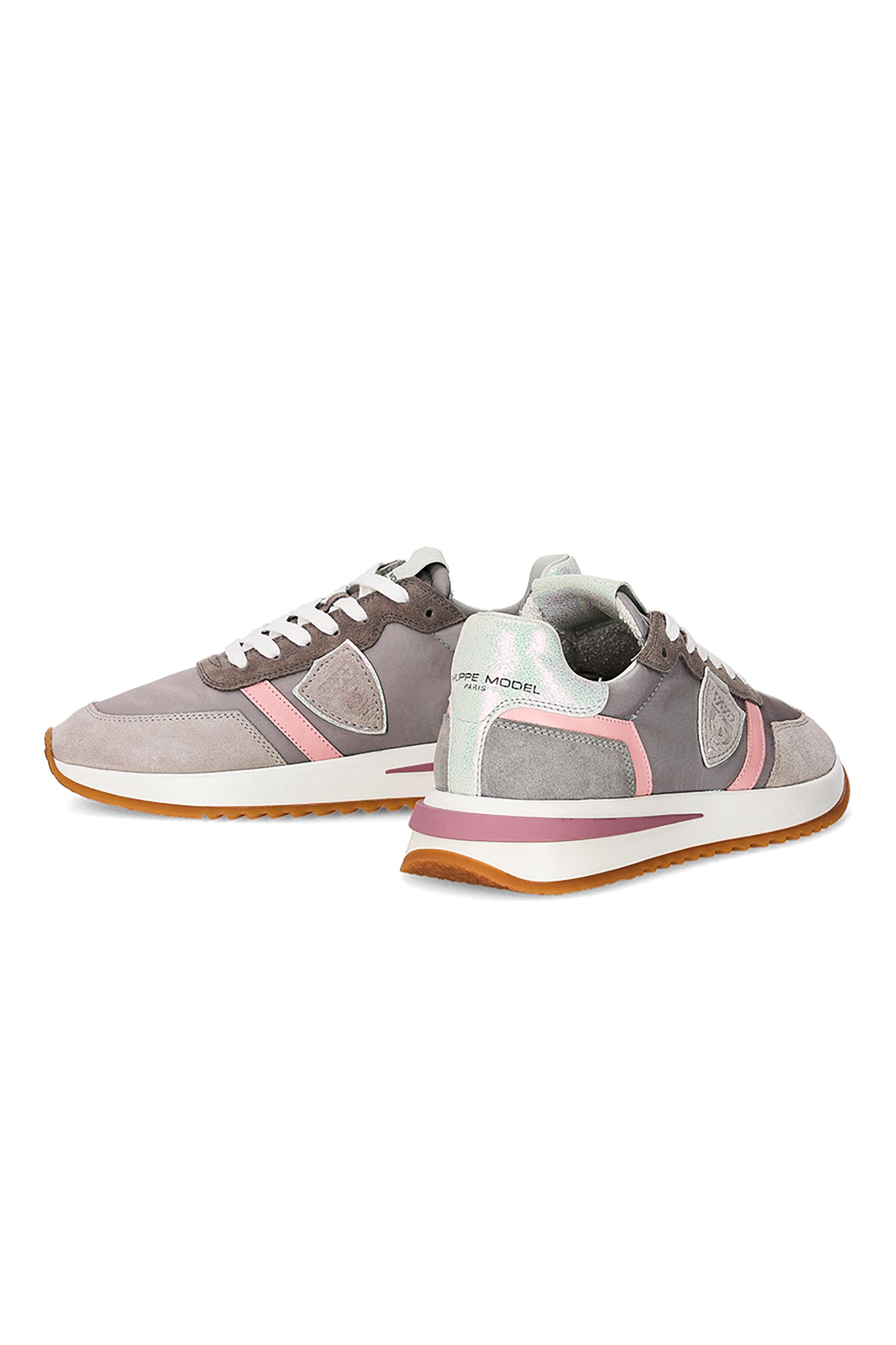 PHILIPPE MODEL Technical Fabric & Suede Sneakers Tropez 2.1 Low