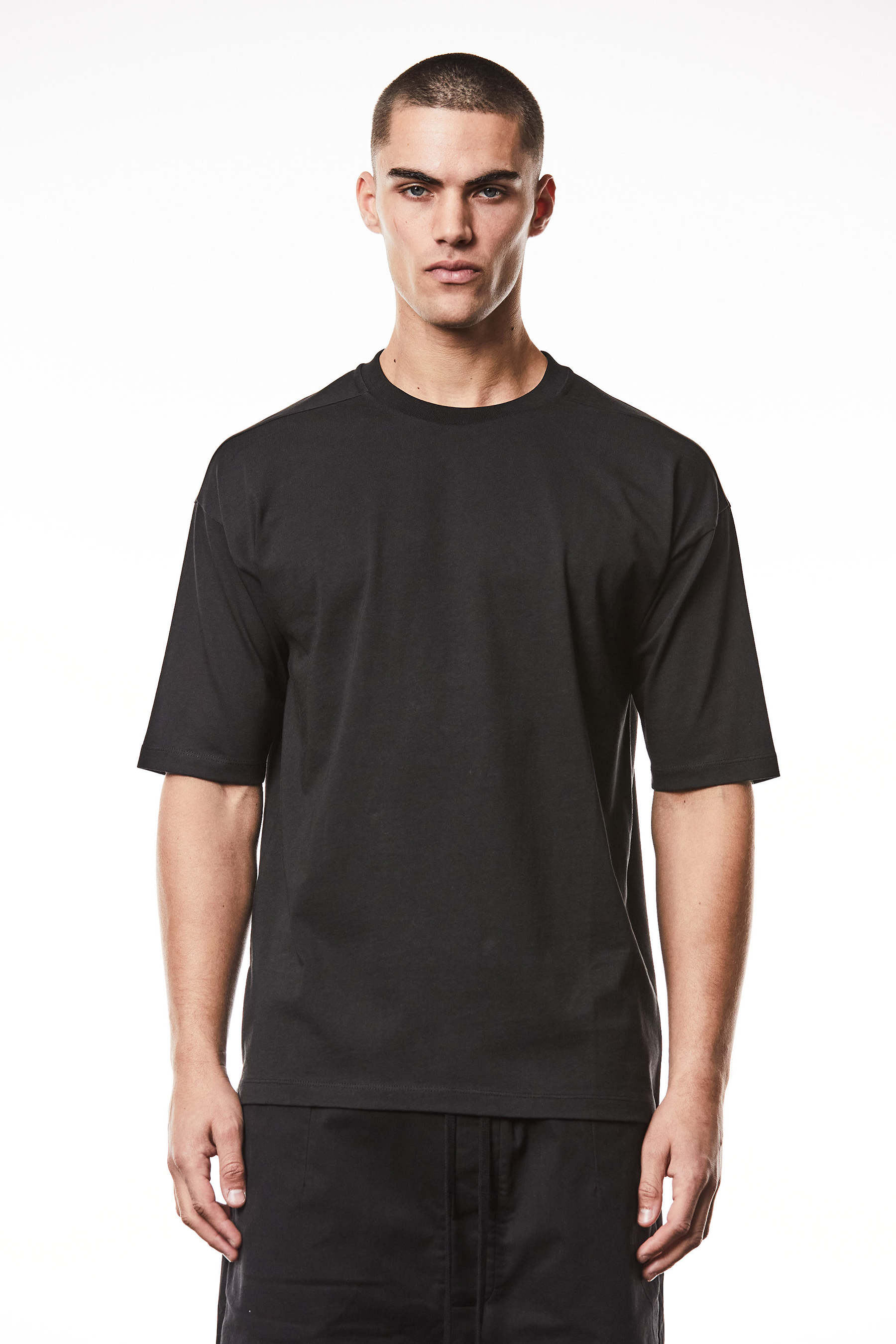 THOM KROM Printed Loose Fit Cotton Jersey T-Shirt