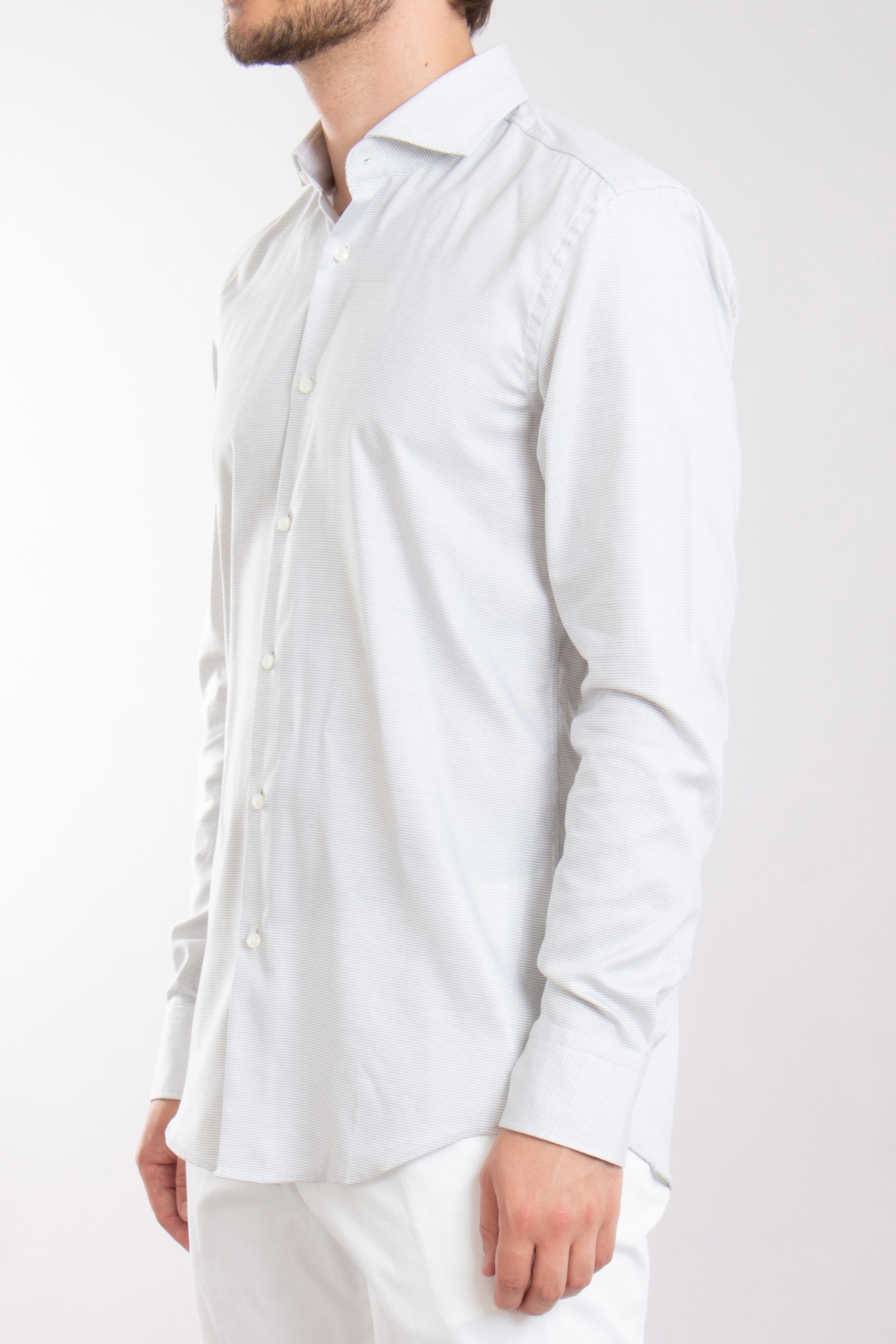 BOSS Structured Cotton-Lyocell Business Shirt H-Hank