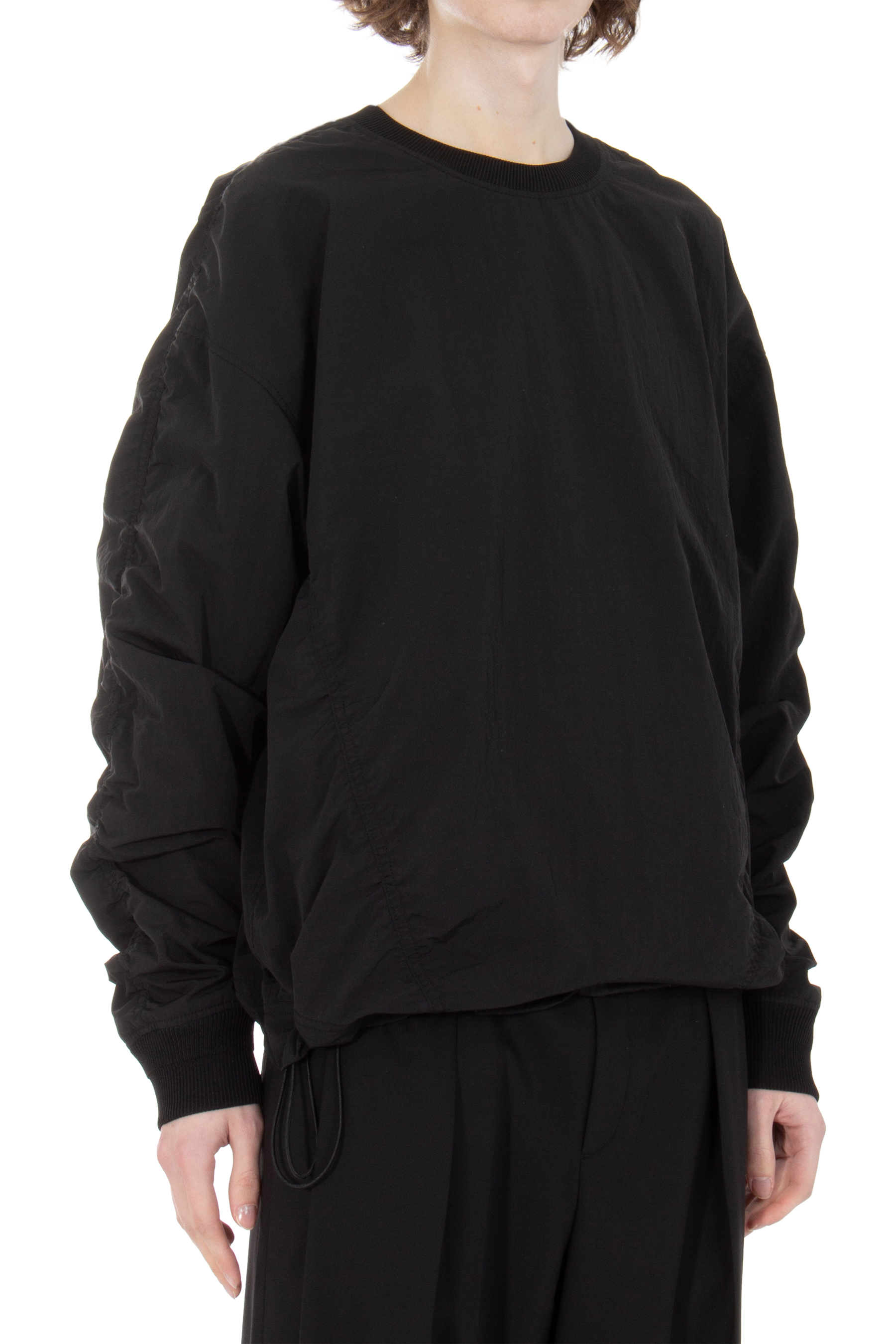 JUUN.J Puckering Nylon Sweatshirt