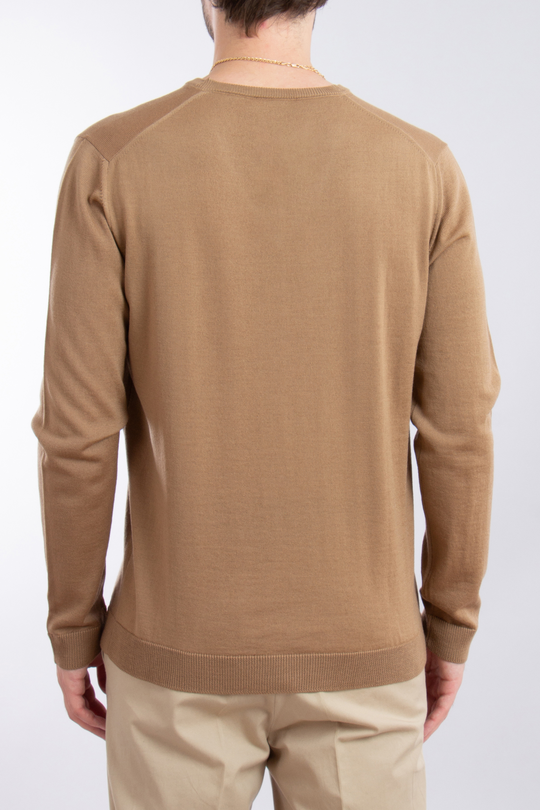 ROBERTO COLLINA Extrafine Wool V-Neck Sweater