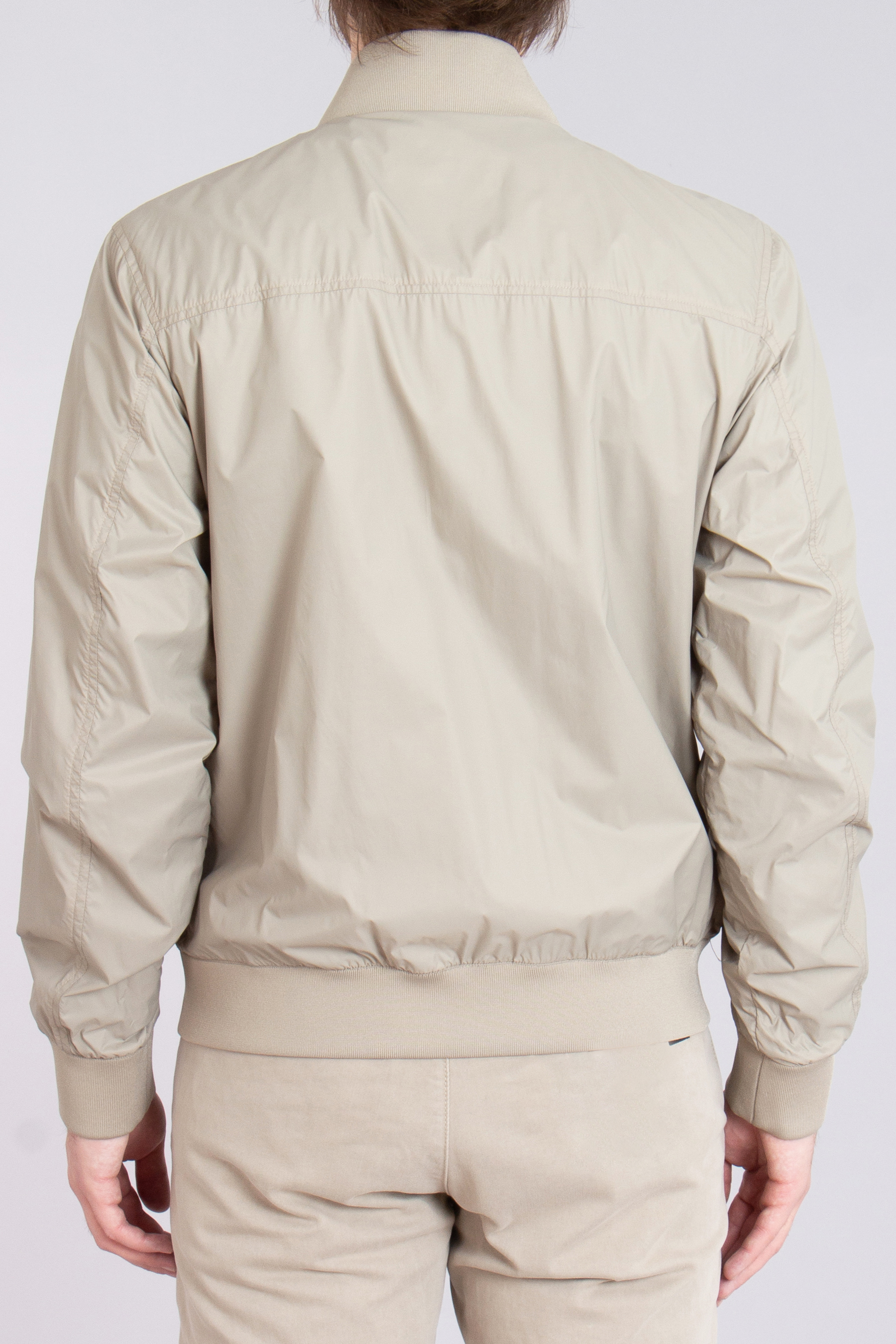 PAL ZILERI Reversible Nylon Bomber Jacket