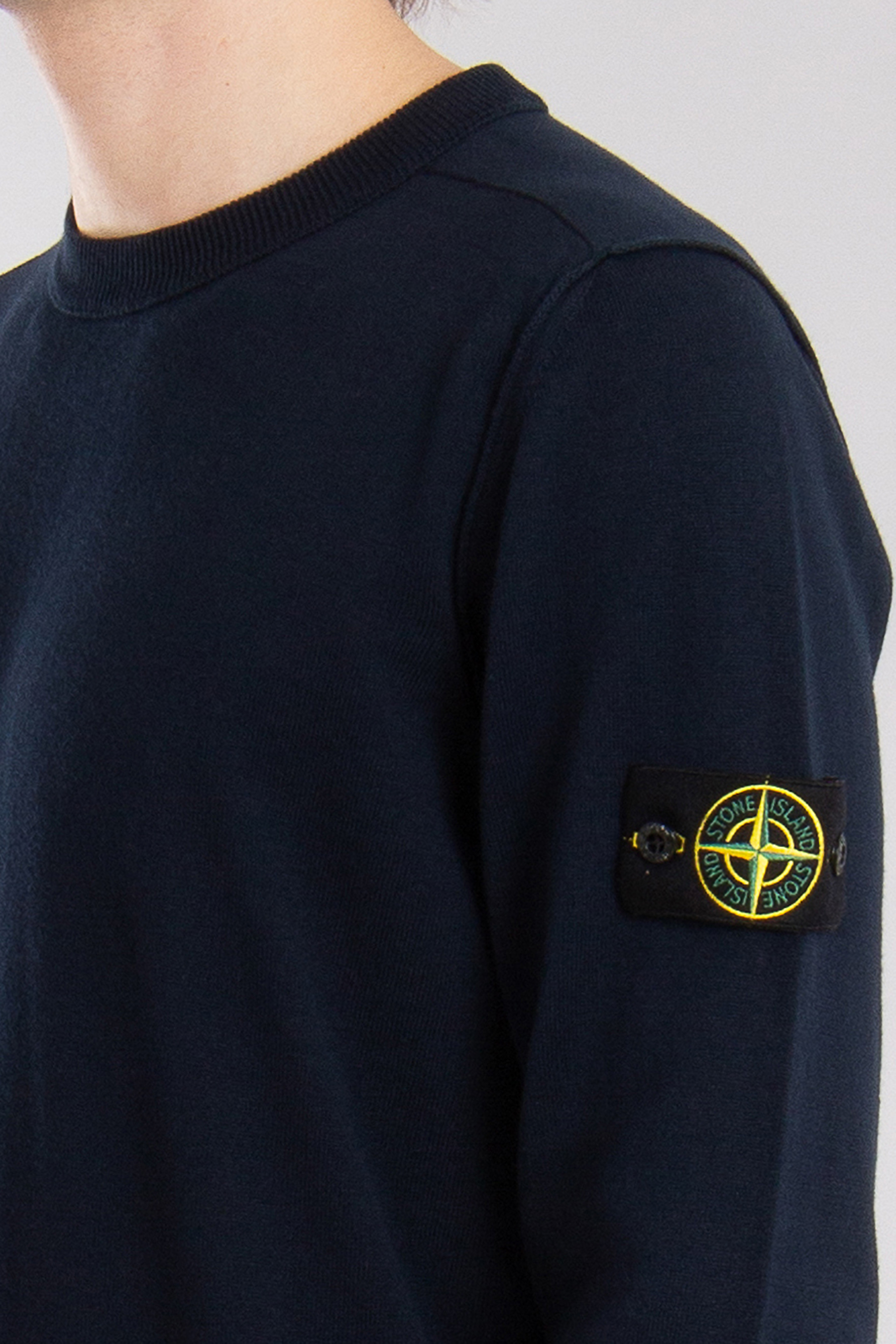 STONE ISLAND Soft Organic Cotton Sweater