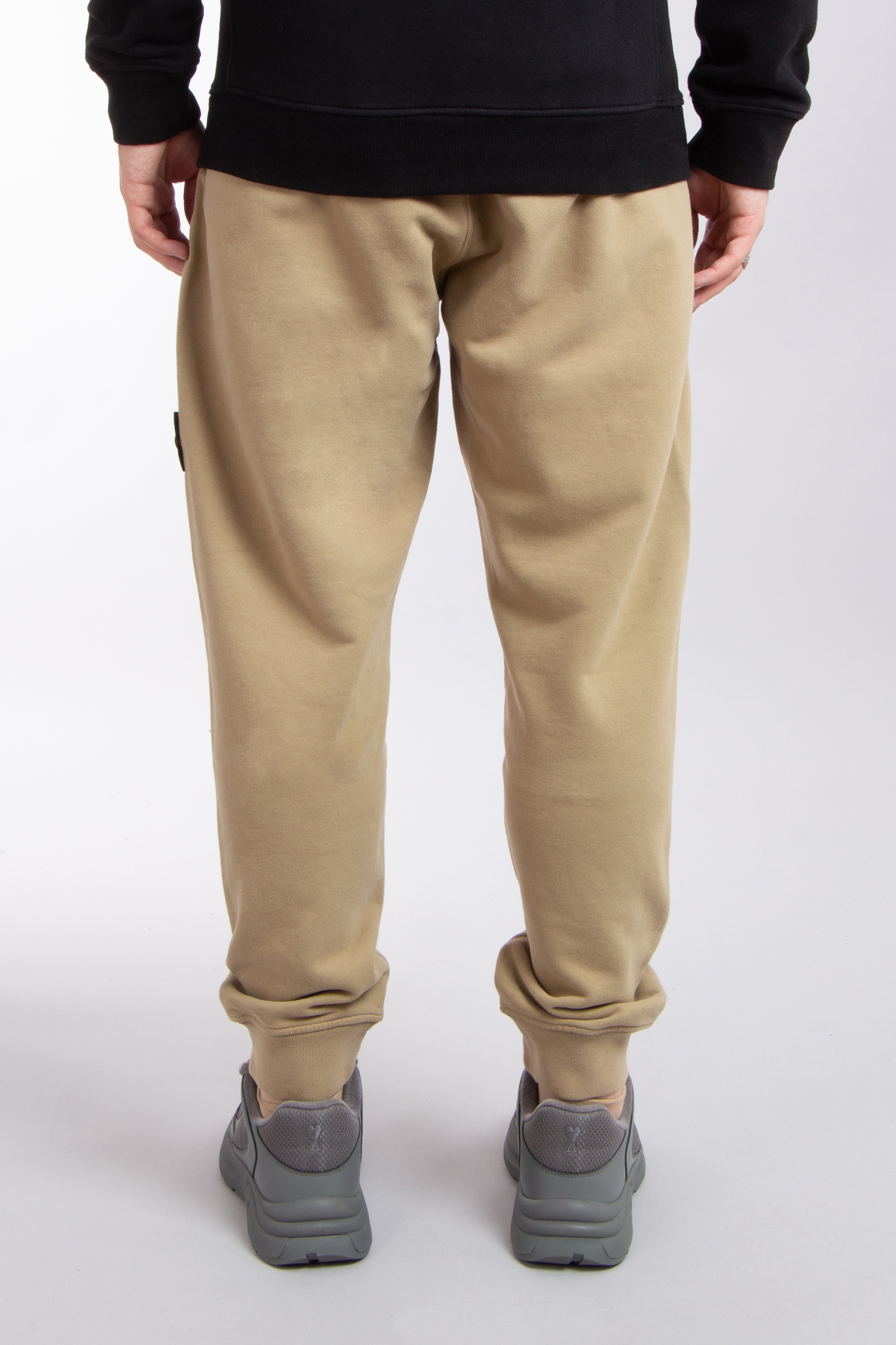 STONE ISLAND Brushed Organic Cotton Fleece Sweatpants