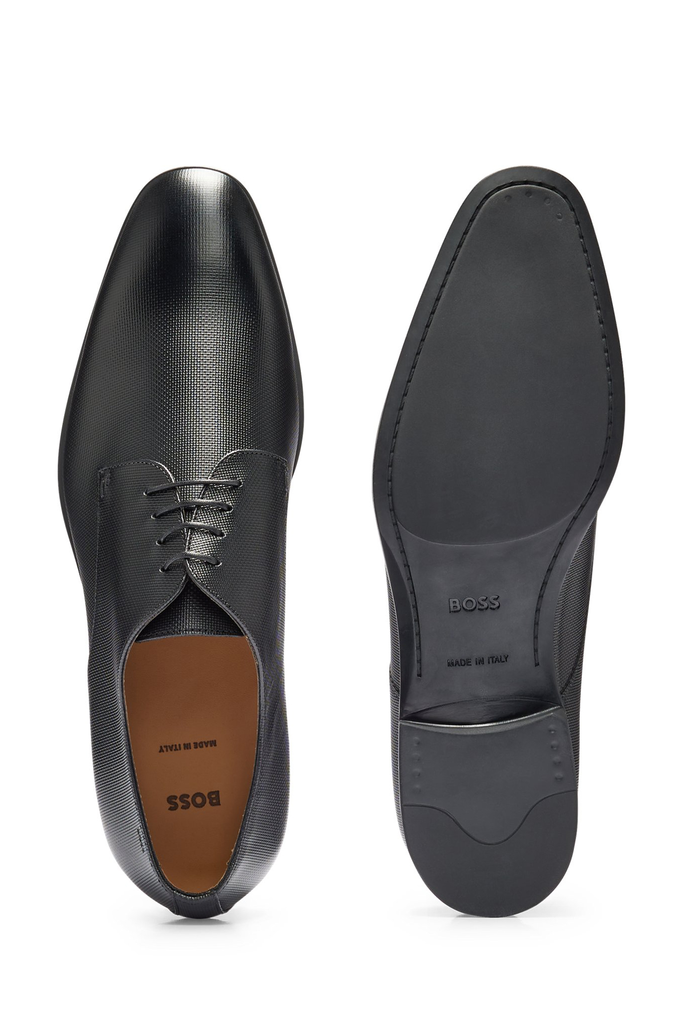 BOSS Leather Derby Shoes Kensington