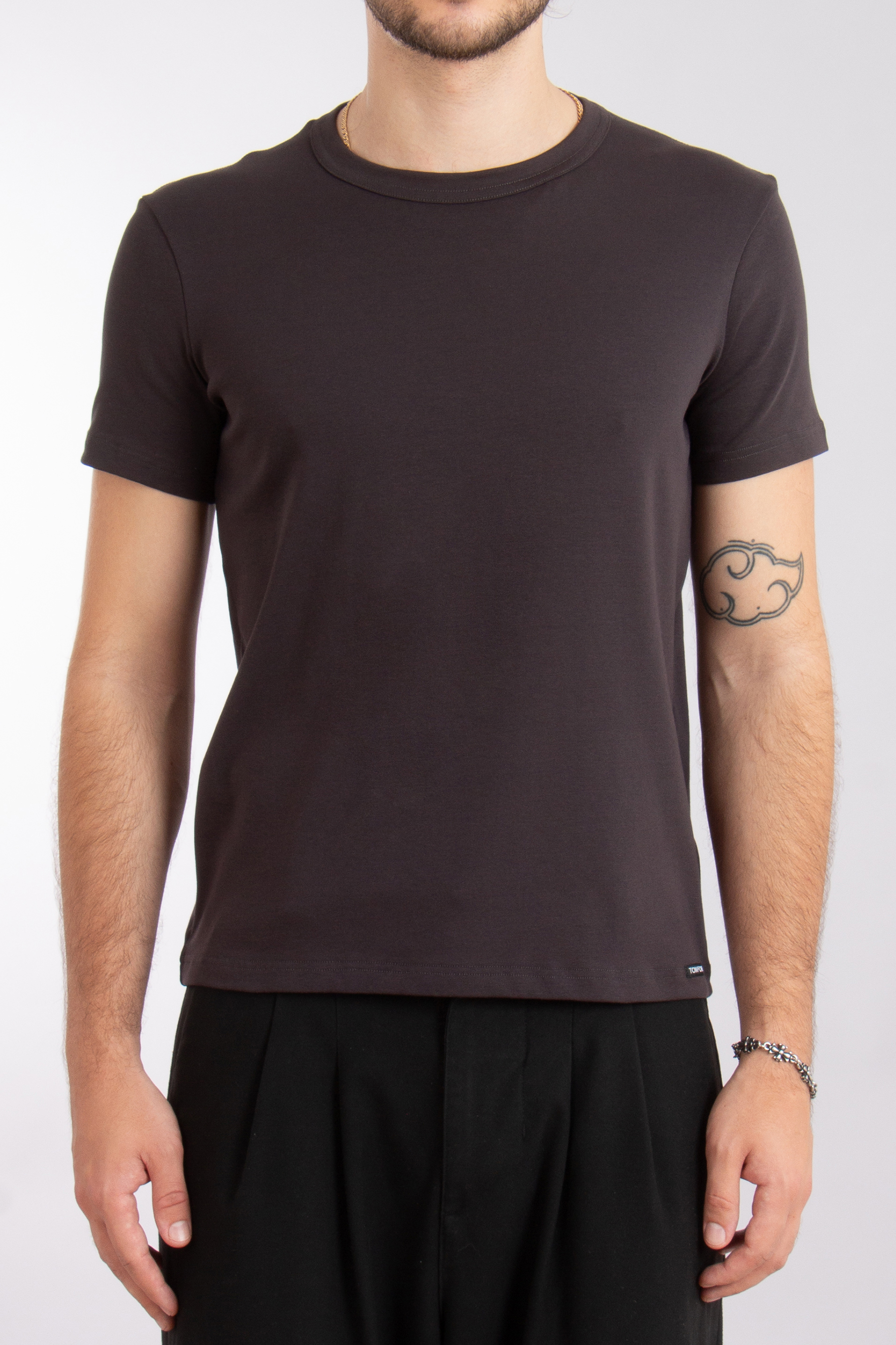 TOM FORD Cotton Crew Neck T-Shirt