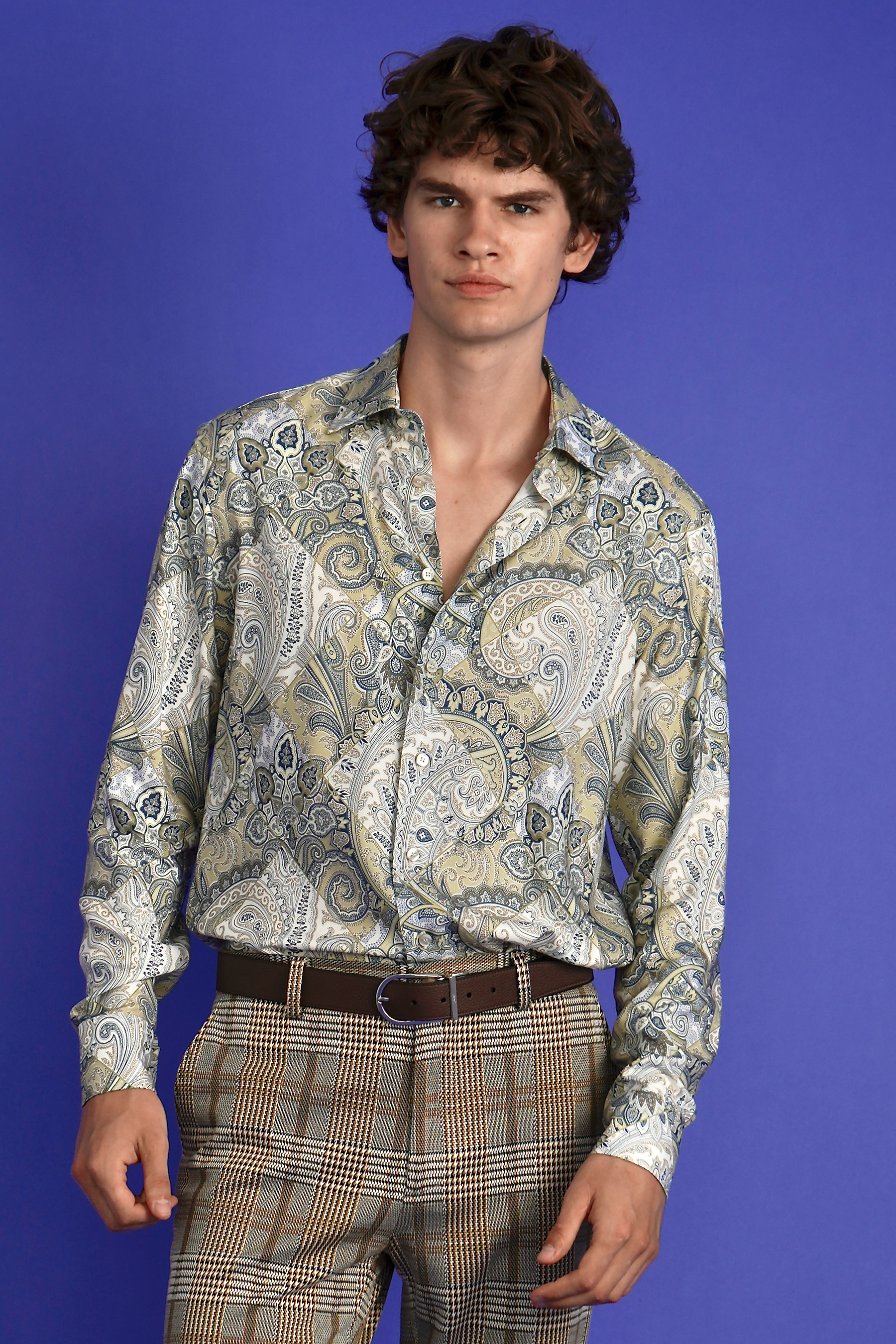 ETRO Printed Viscose Shirt