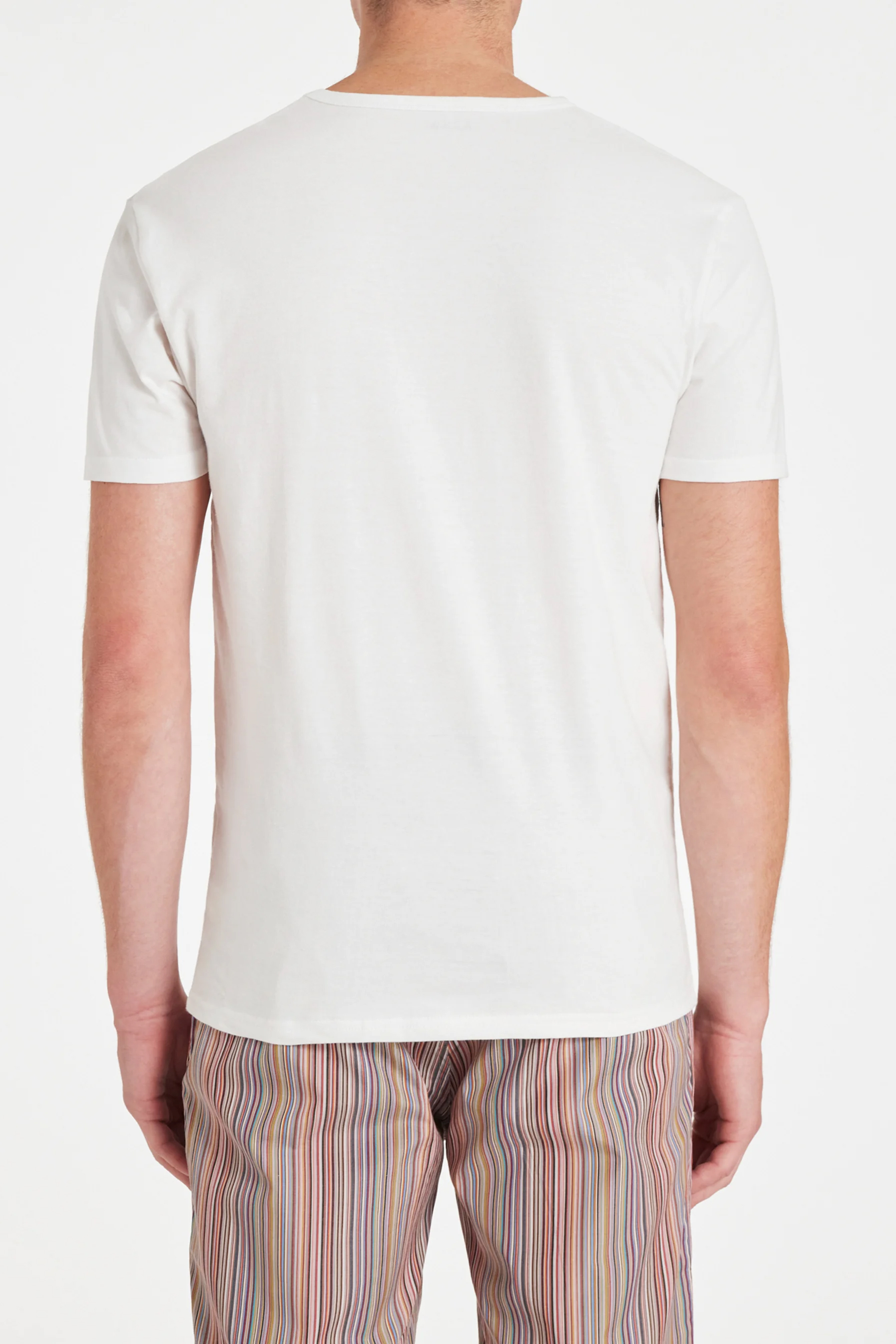 PAUL SMITH 3-Pack Organic Cotton Logo Lounge T-Shirts