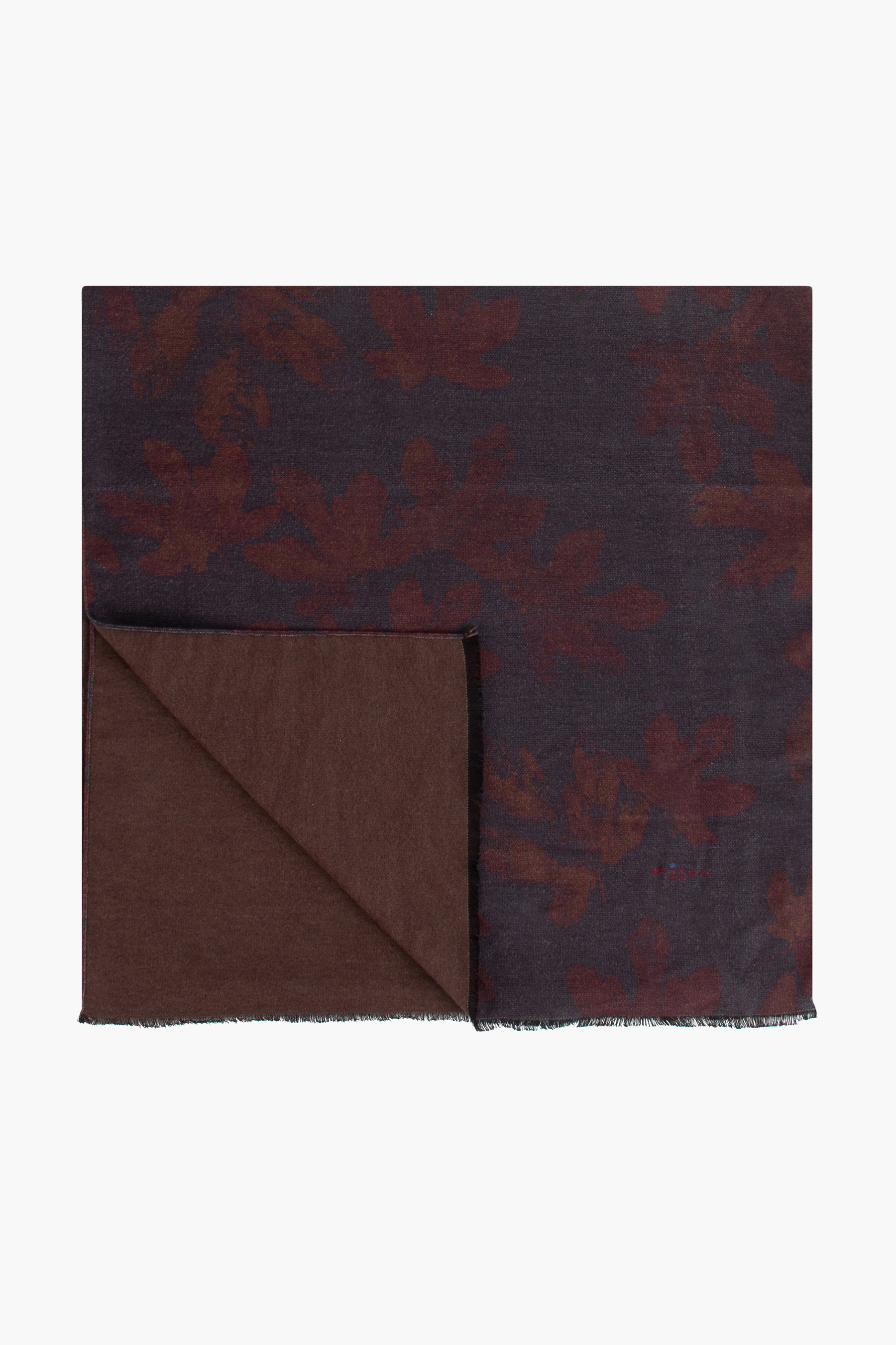 KITON Patterned Silk Scarf