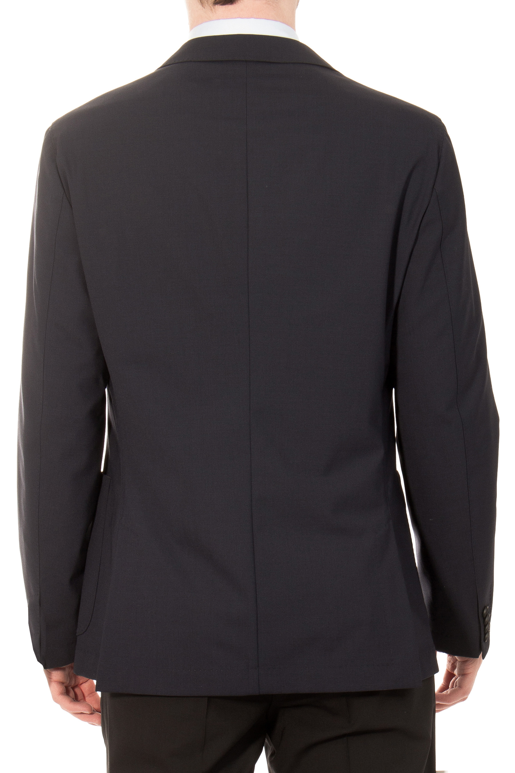 BOSS Slim Fit Virgin Wool Blend Stretch Jersey Jacket P-Hanry