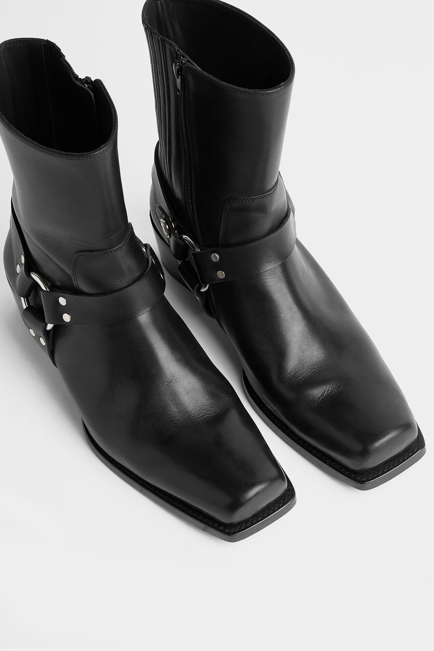 DSQUARED2 Ring Leather Biker Boots