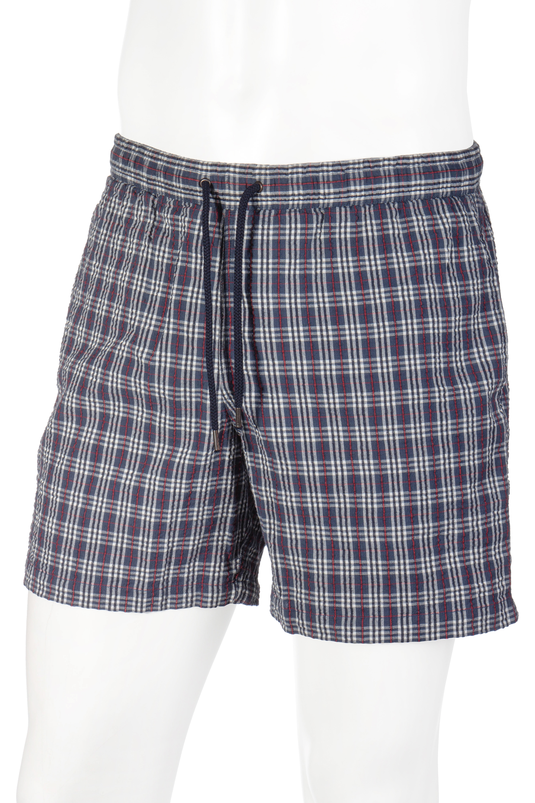 ASPESI Checked Flying Dutchman Swim Shorts