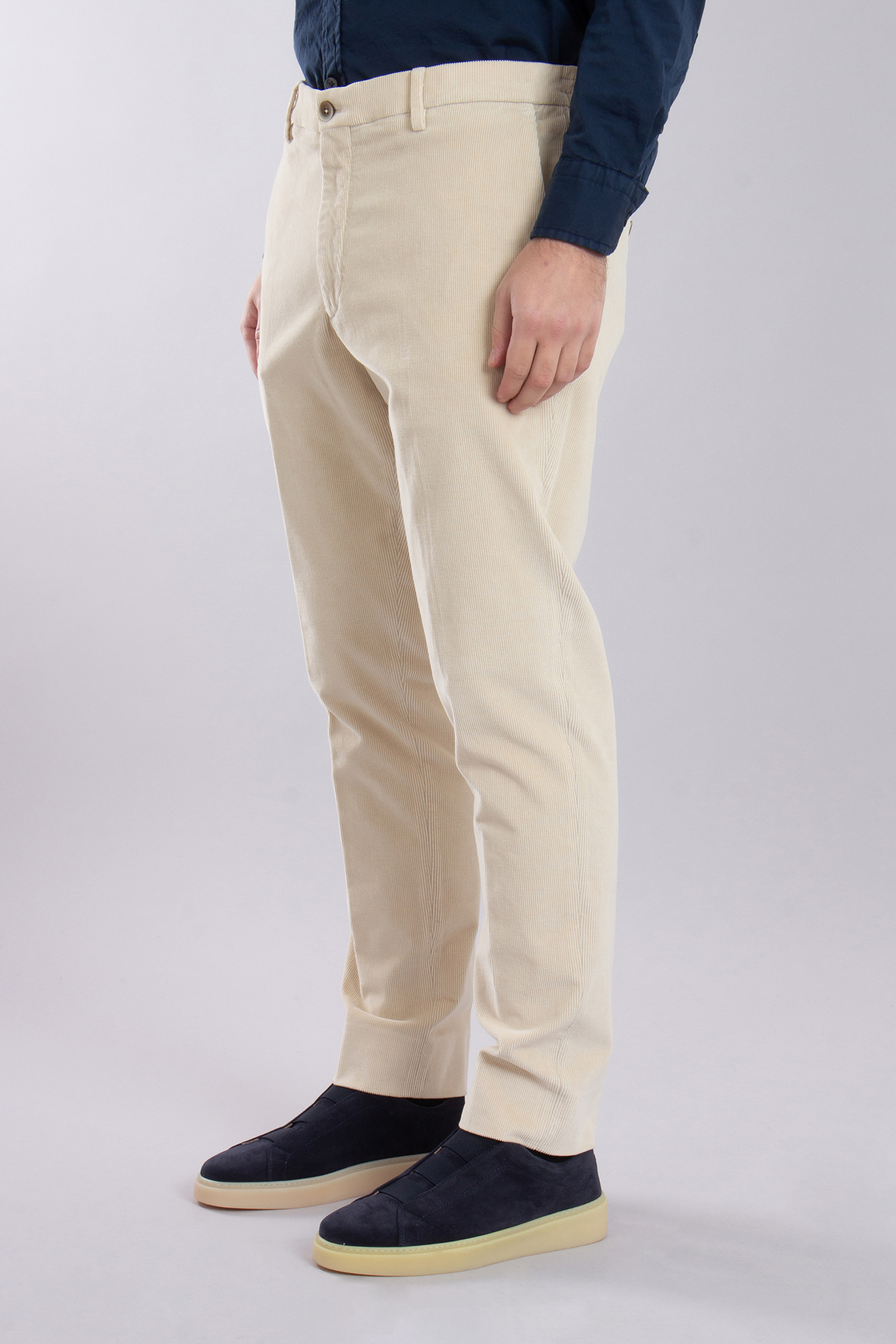 GTA Cotton-Modal-Stretch Corduroy Pants Davide