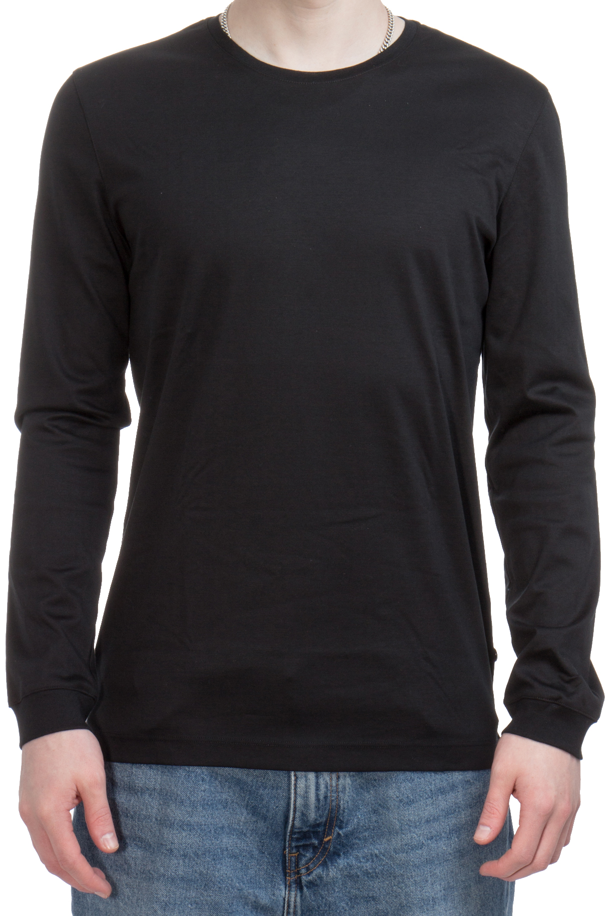 VAN LAACK Swiss Cotton Long Sleeve T-Shirt