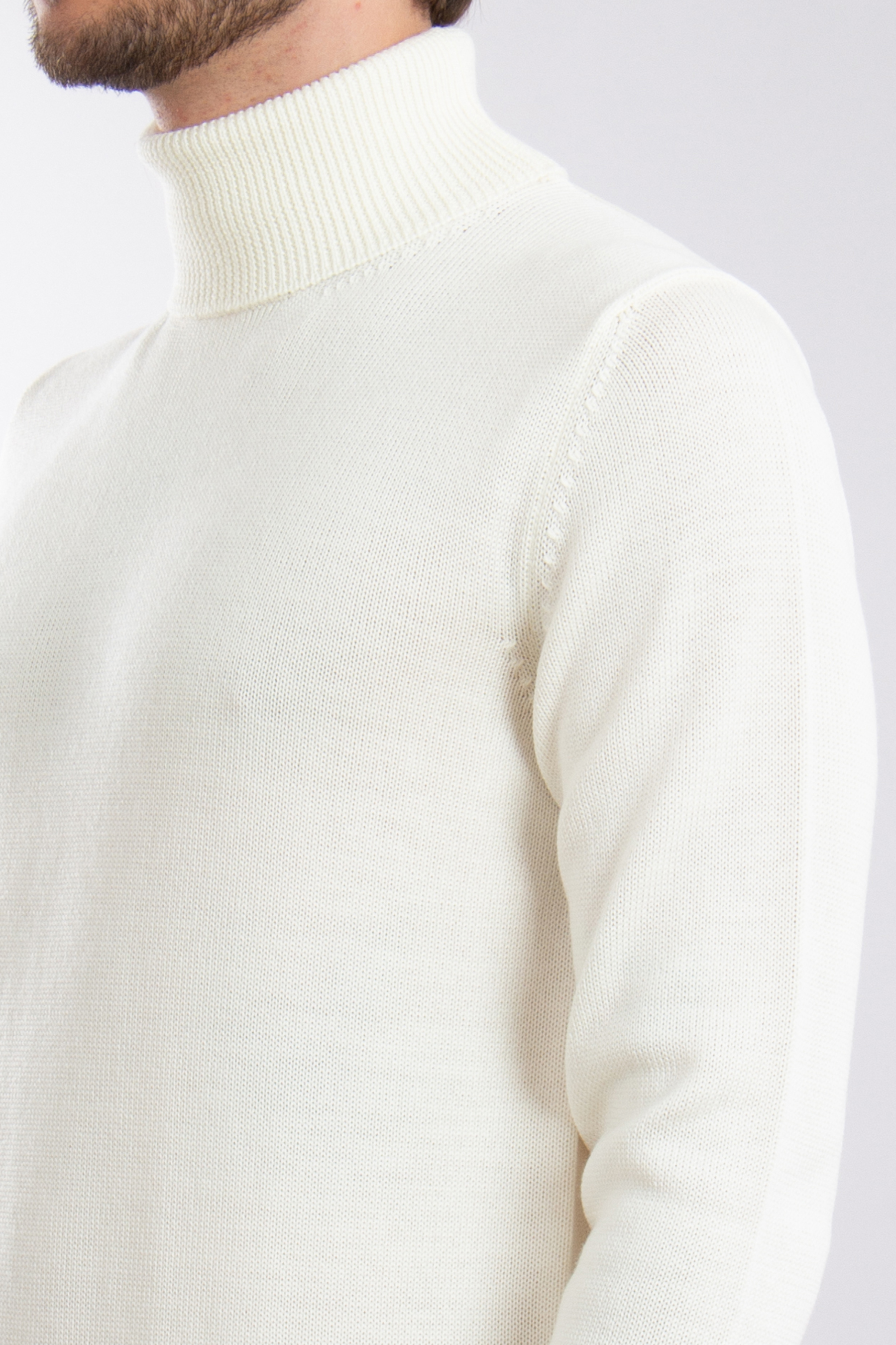 ROBERTO COLLINA Extrafine Wool Turtleneck Sweater