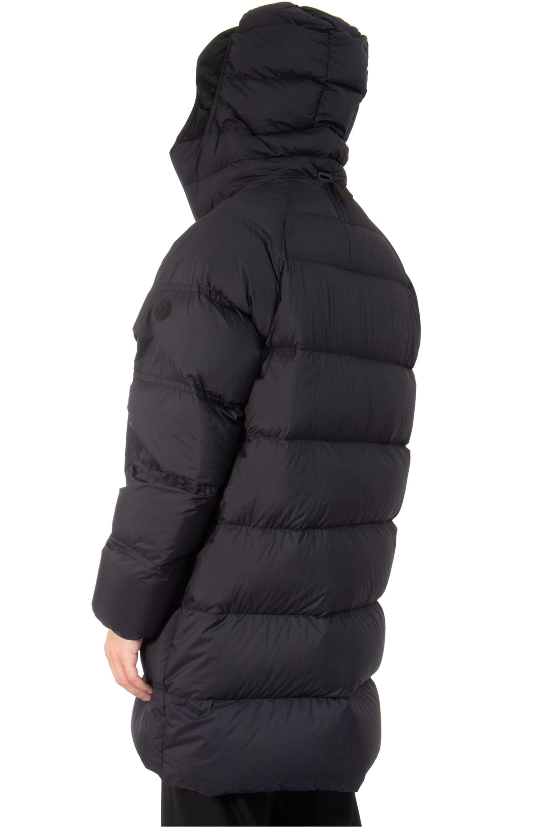 MONCLER Exe Long Quilted Down Coat