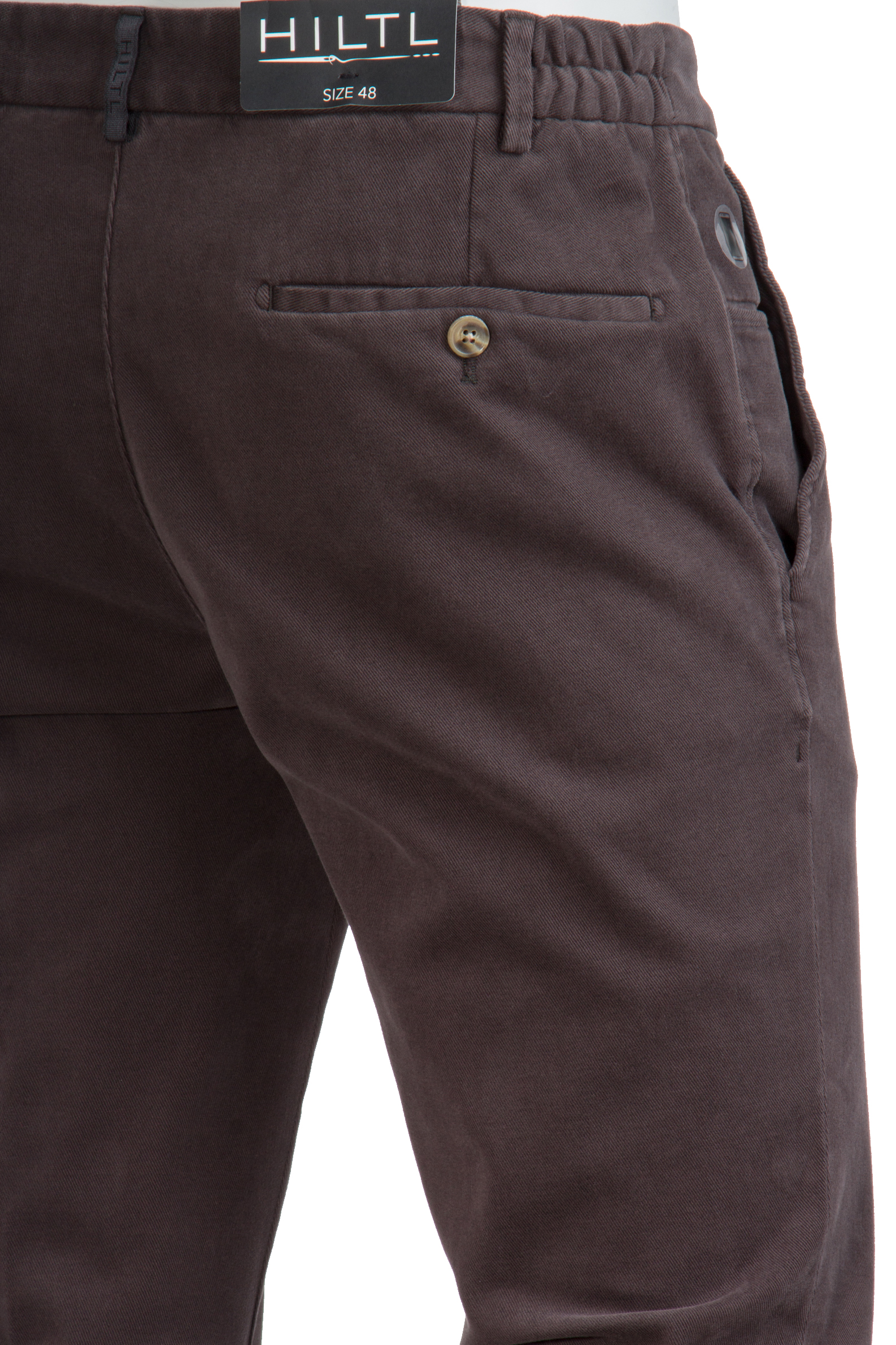 HILTL Soft Stretch Cotton Twill Chino Pants Trento