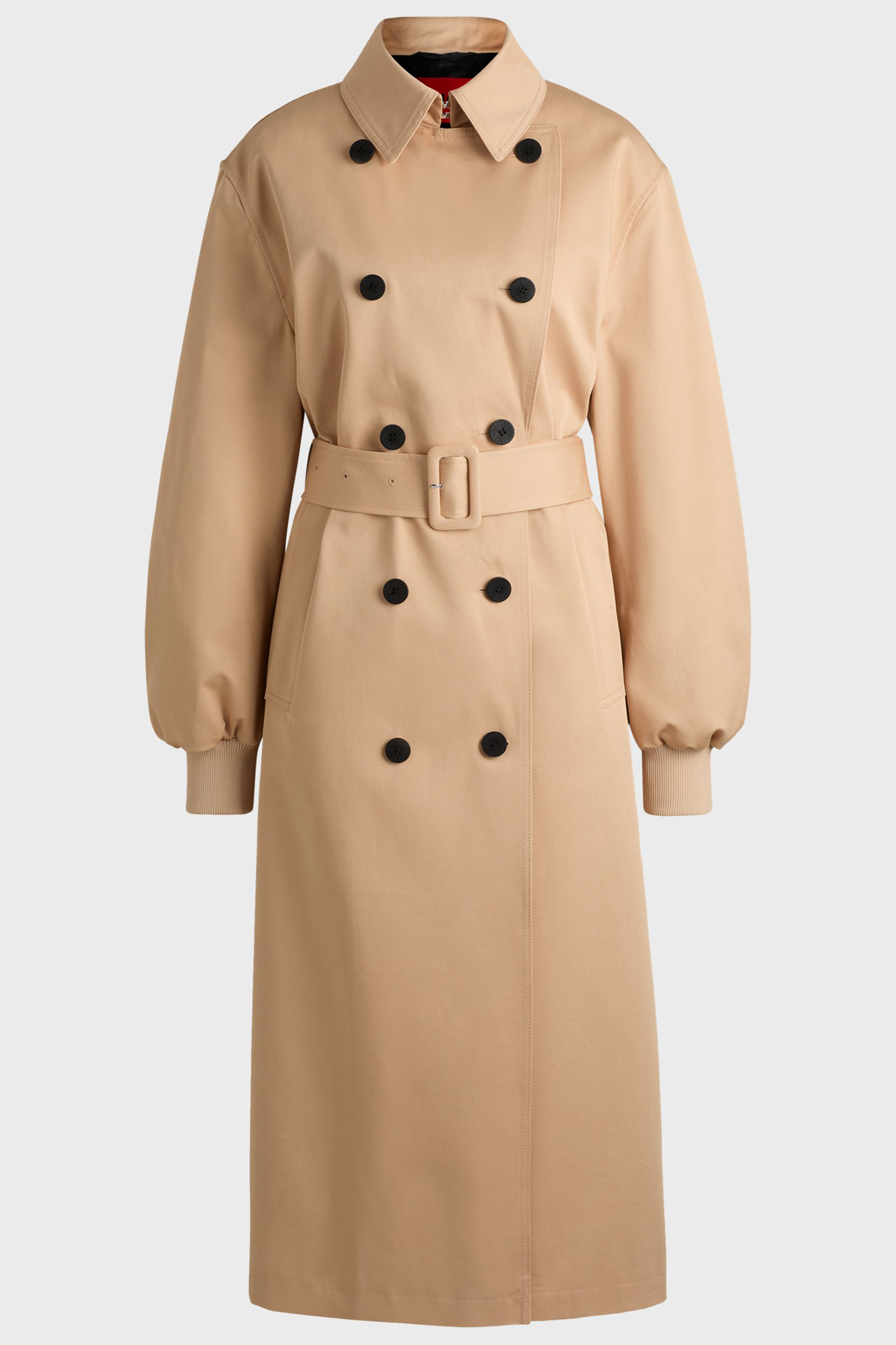 HUGO Oversized Cotton Trenchcoat Malasa