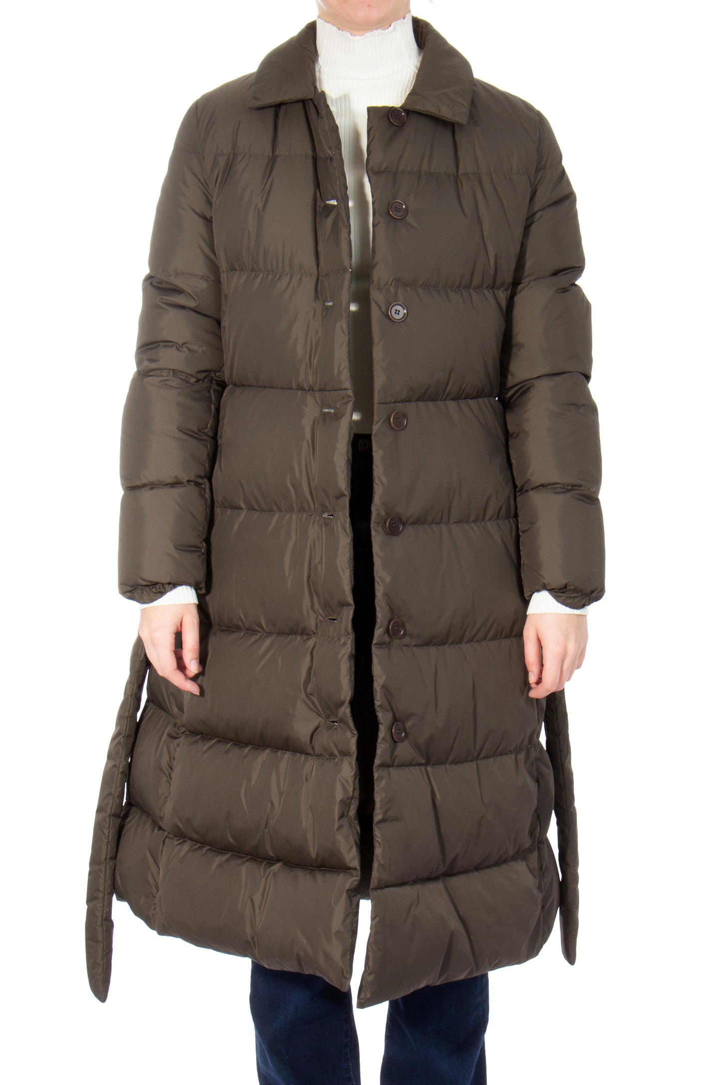 ASPESI Recycled Solid Fine Nylon Down Coat