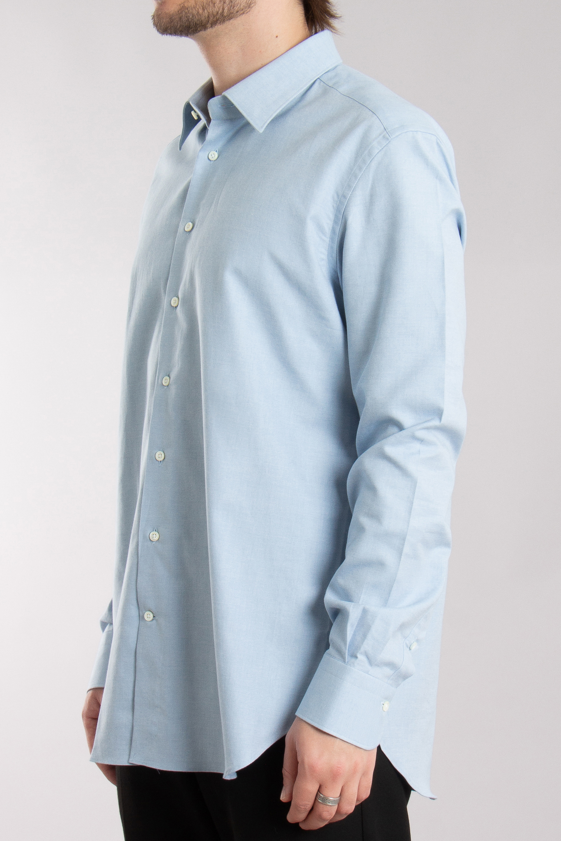 EMANUELE MAFFEIS Regular Fit Cotton Shirt