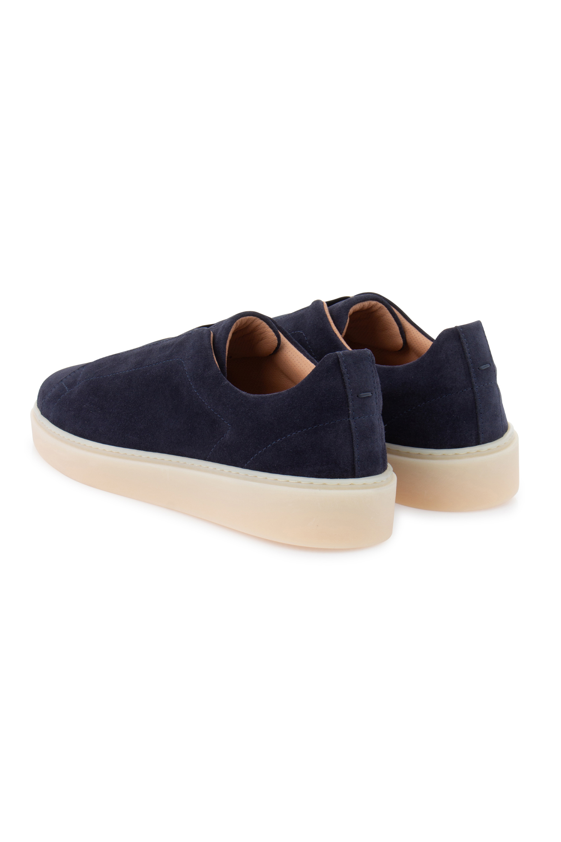 FABIANO RICCI Suede Slip On Sneakers